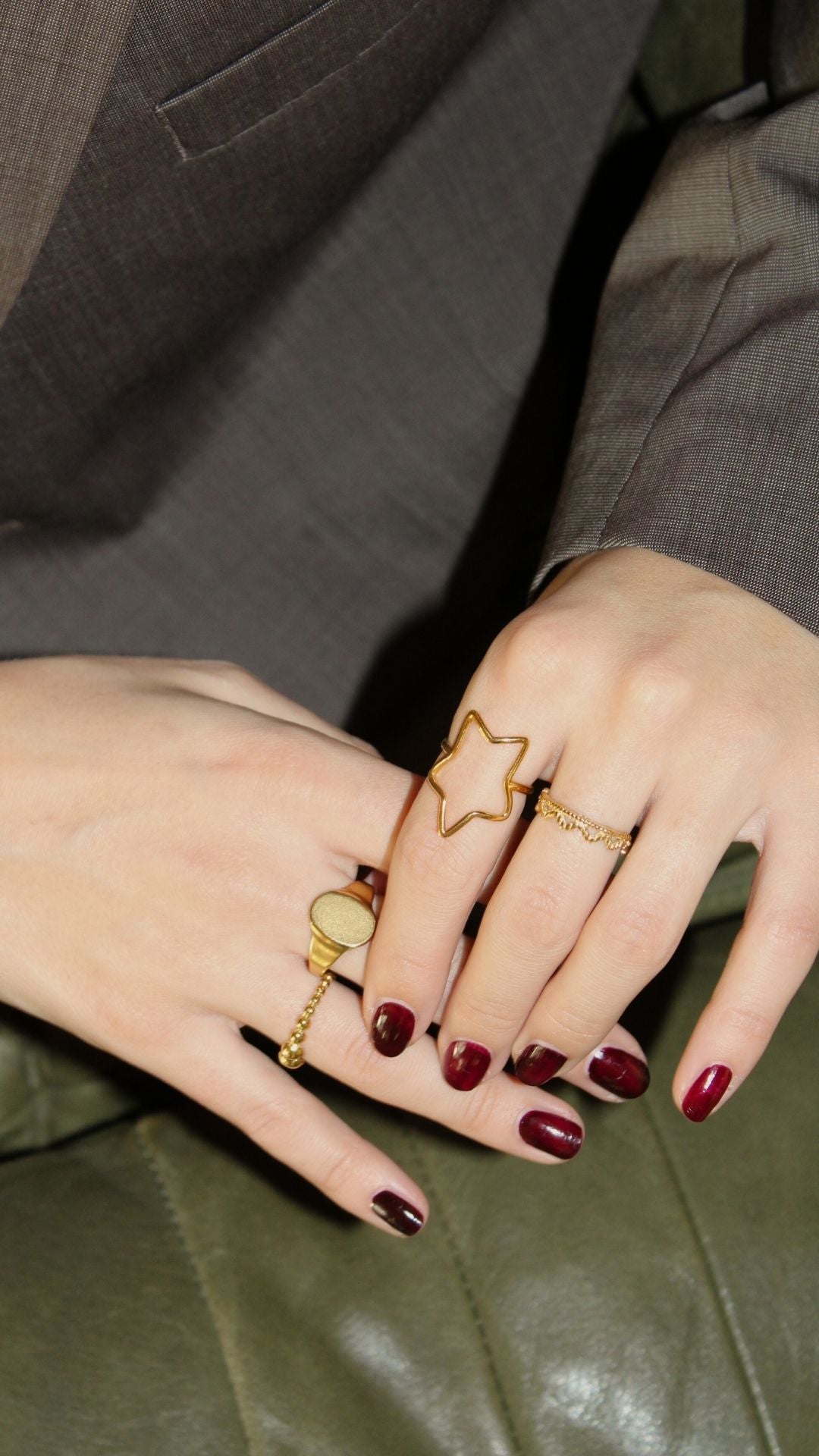 Julia - Ring - Stainless Steel - Adjustable