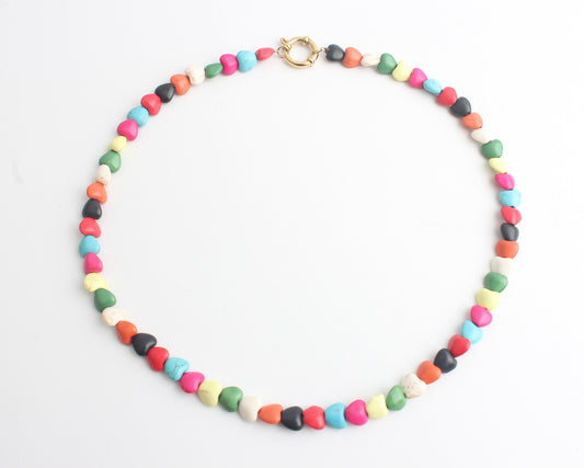 Heartbeat - Necklace - Stainless Steel