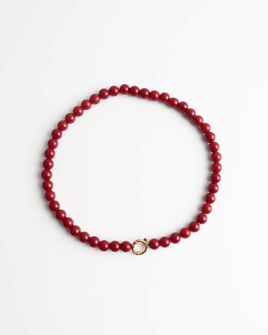 Samira - Necklace - Natural Stone -Stainless Steel