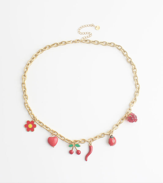 Alma - Necklace - Stainless Steel