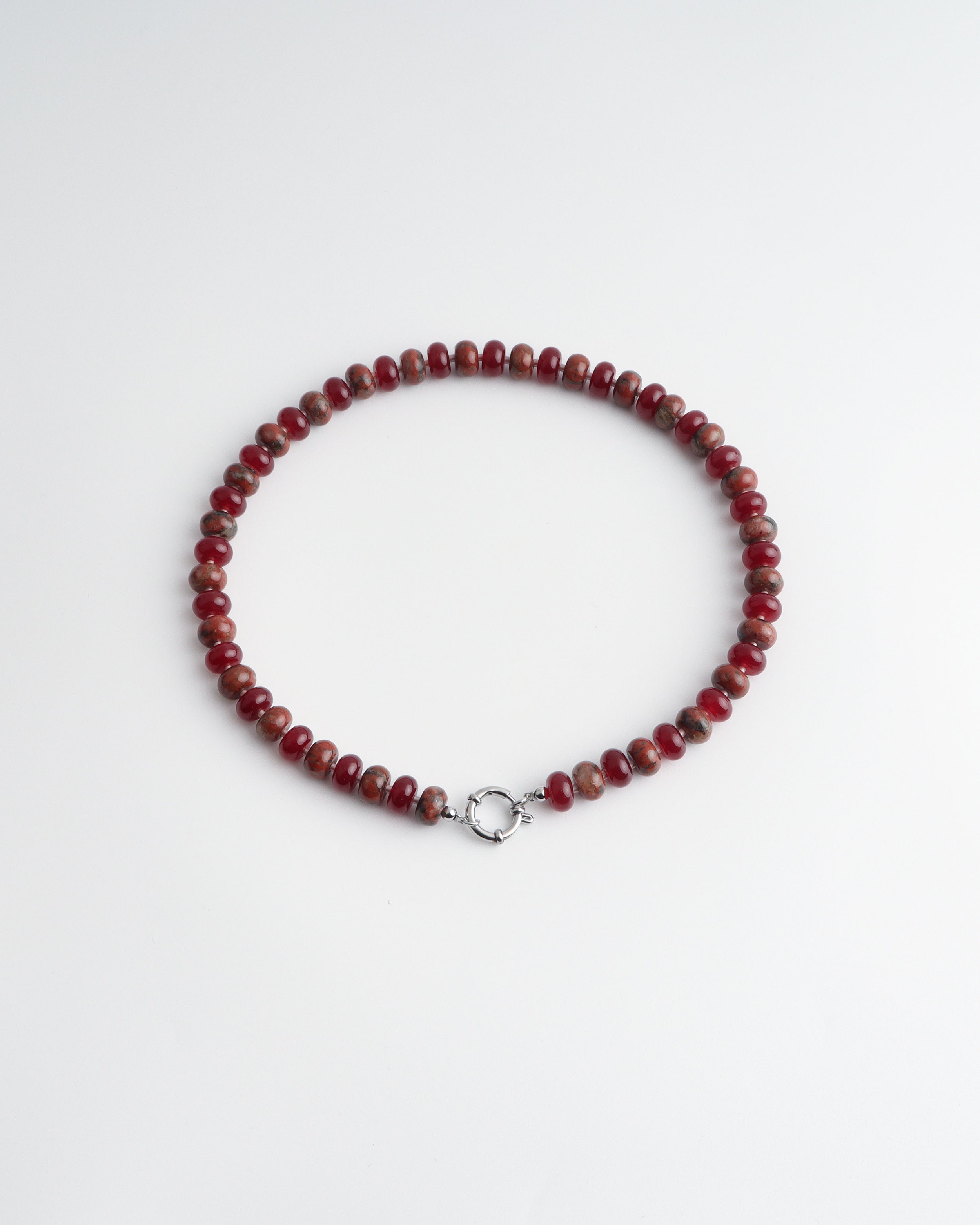 Clarisa - Necklace - Natural Stone - Stainless Steel