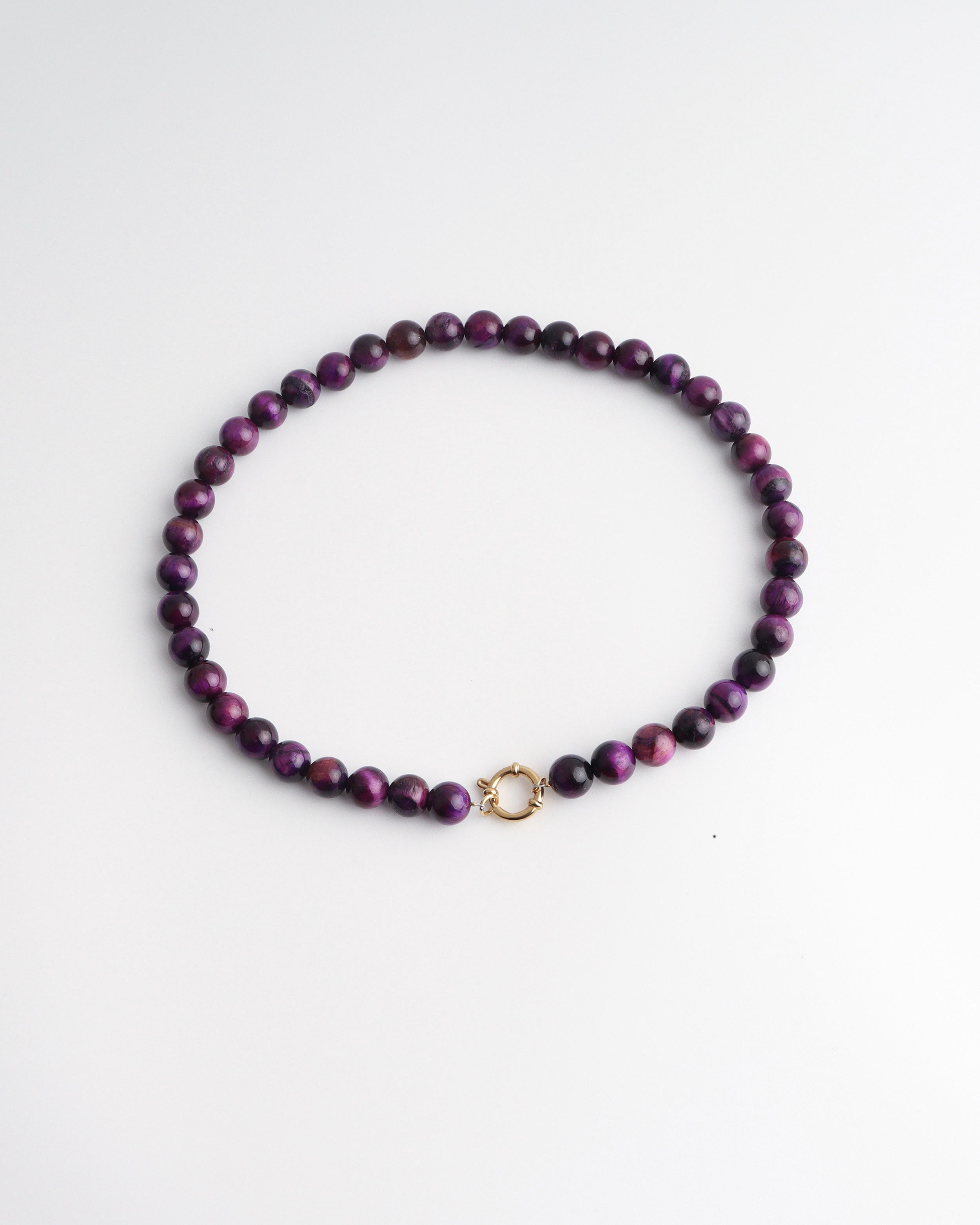 Samira - Necklace - Natural Stone -Stainless Steel