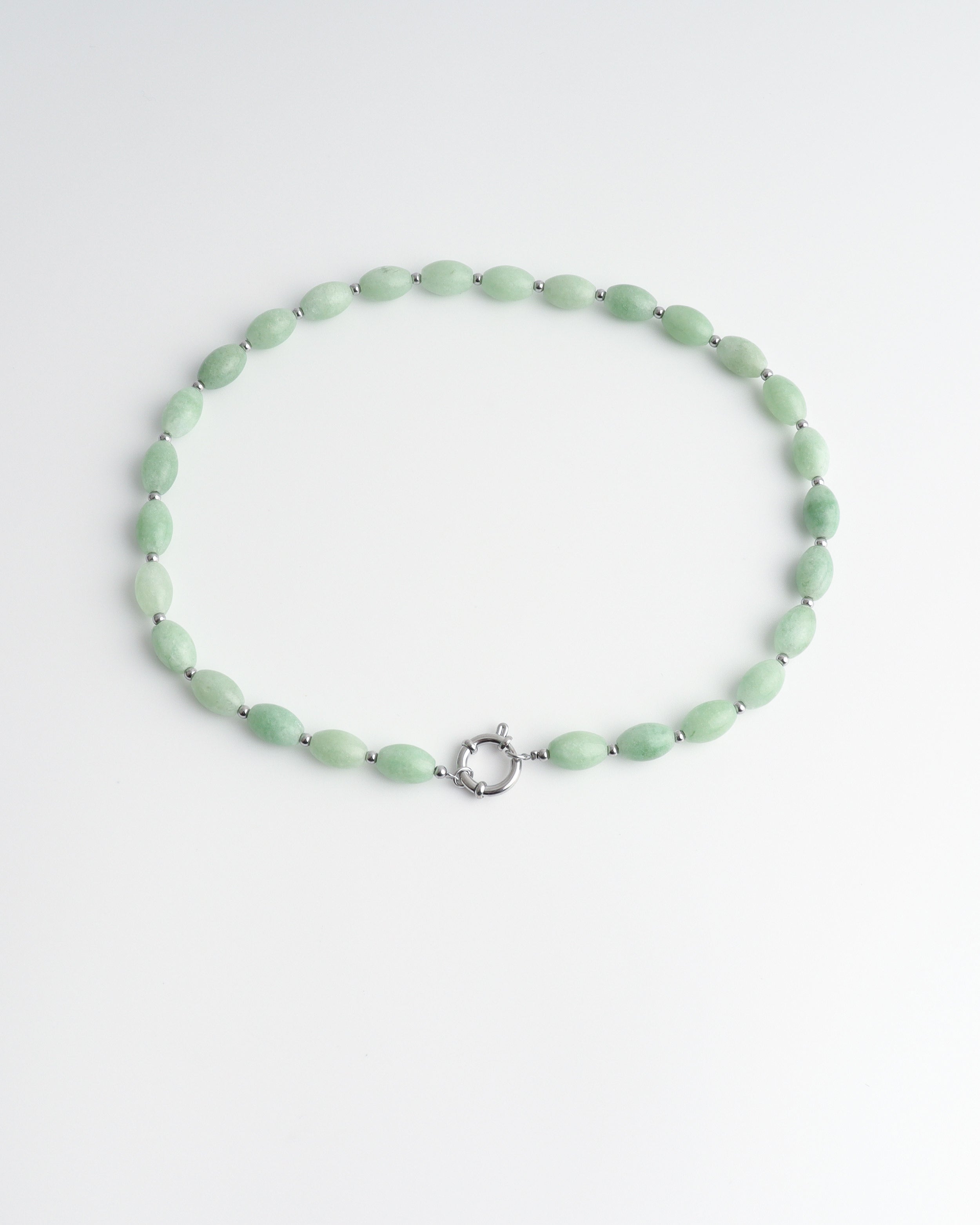 Jossy - Necklace - Natural Stone - Stainless Steel