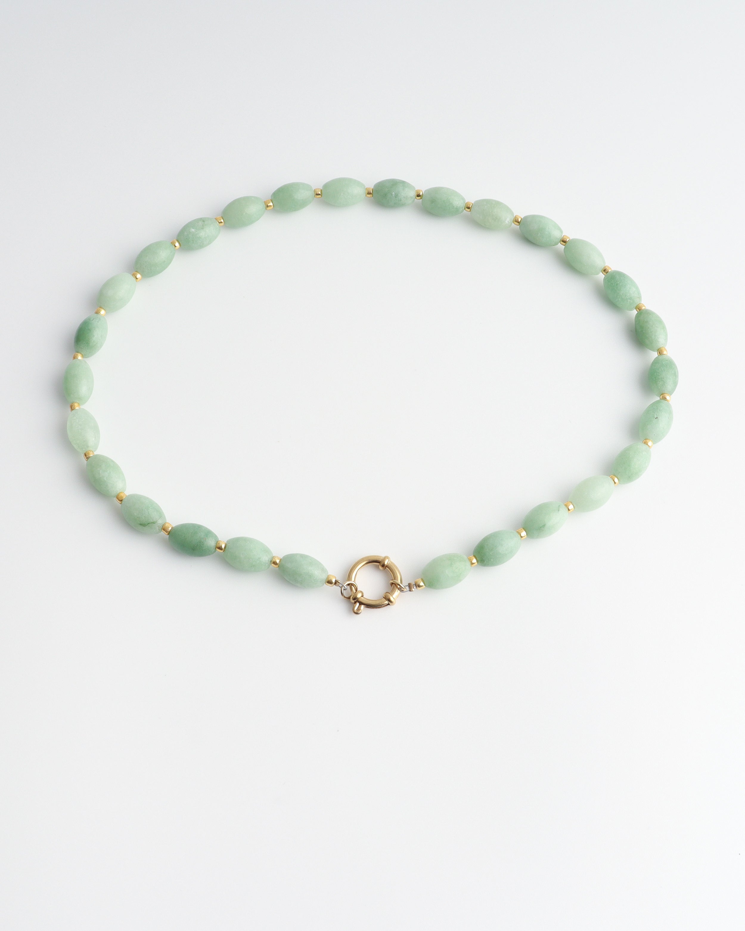 Jossy - Necklace - Natural Stone - Stainless Steel