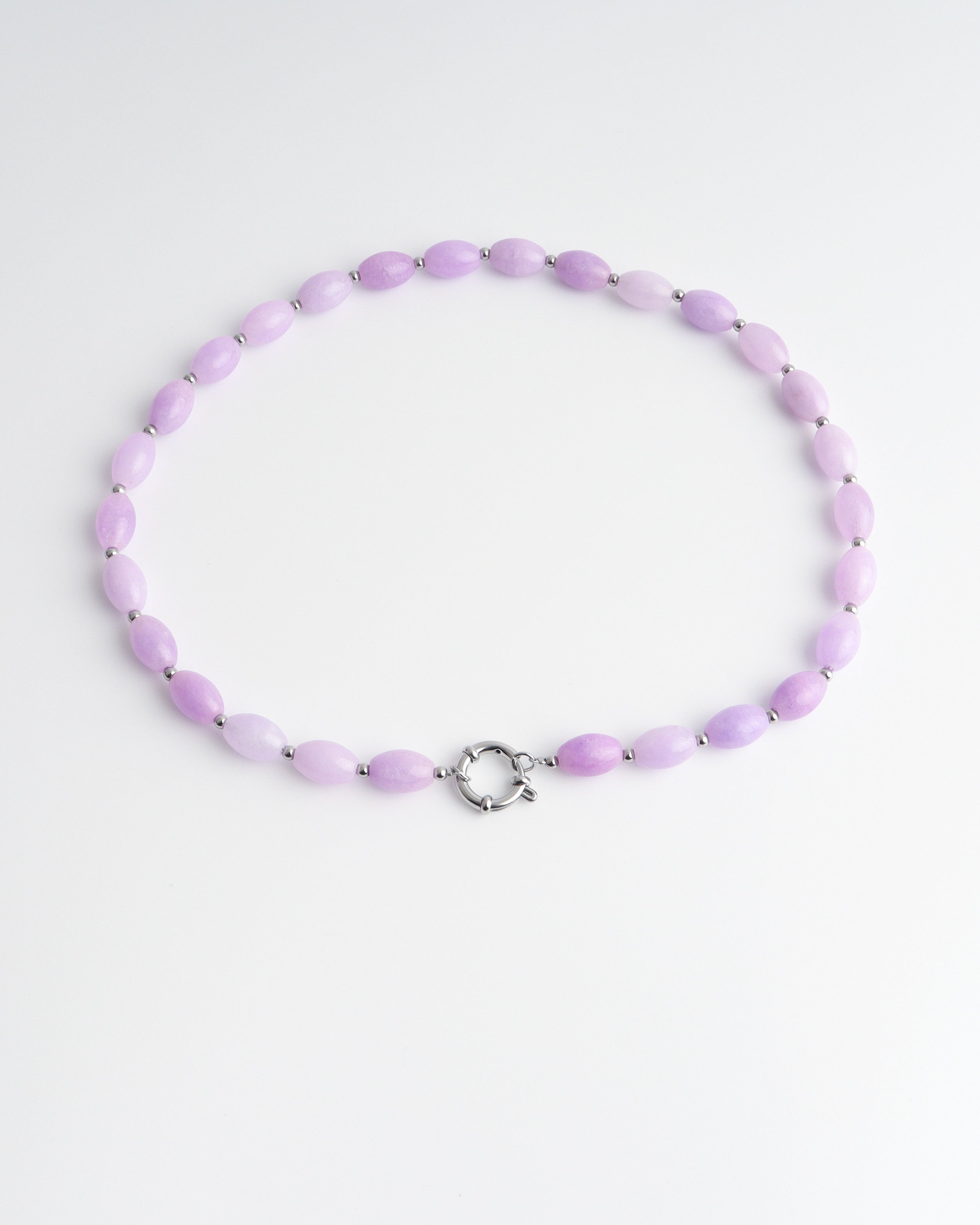 Jossy - Necklace - Natural Stone - Stainless Steel