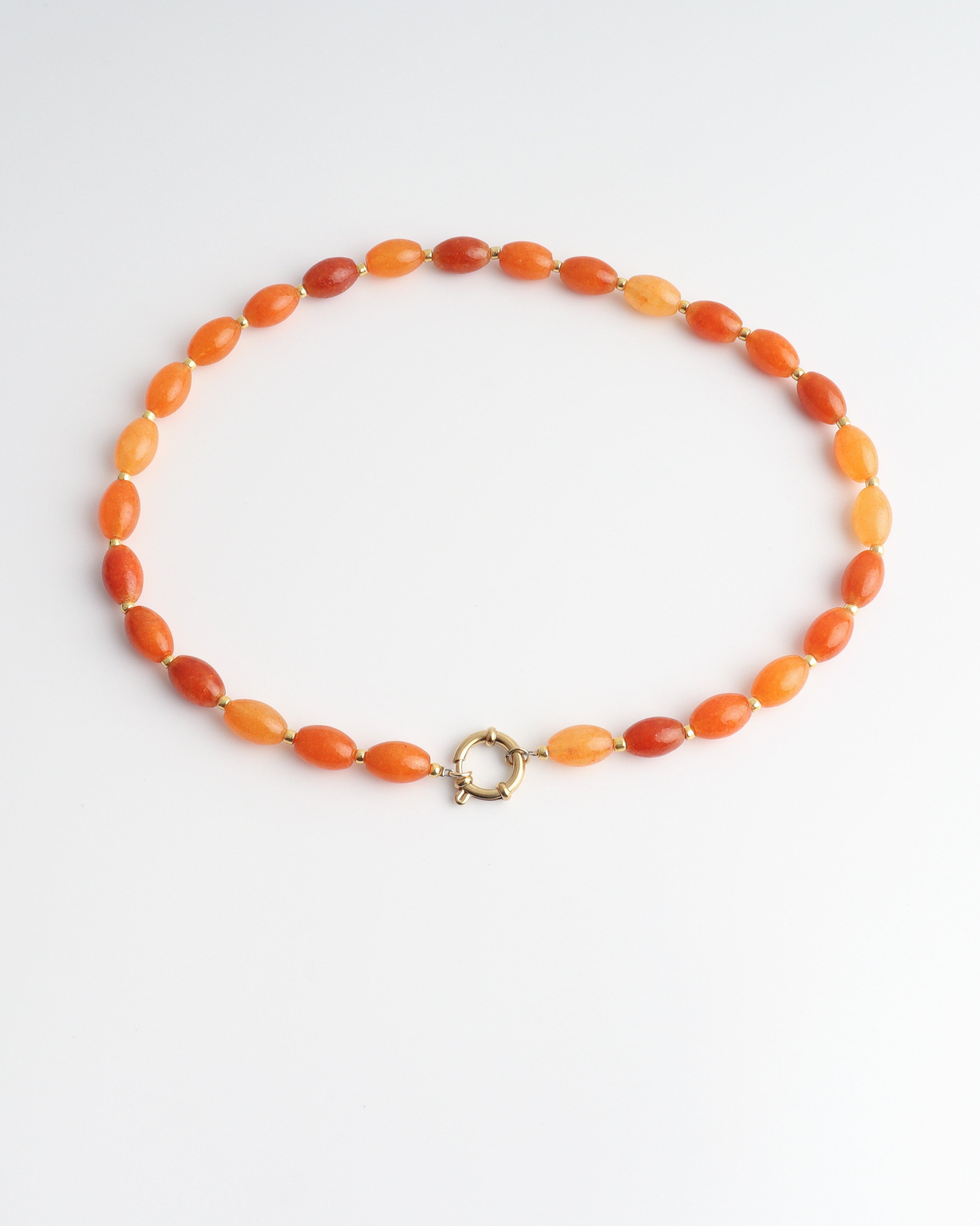 Jossy - Necklace - Natural Stone - Stainless Steel