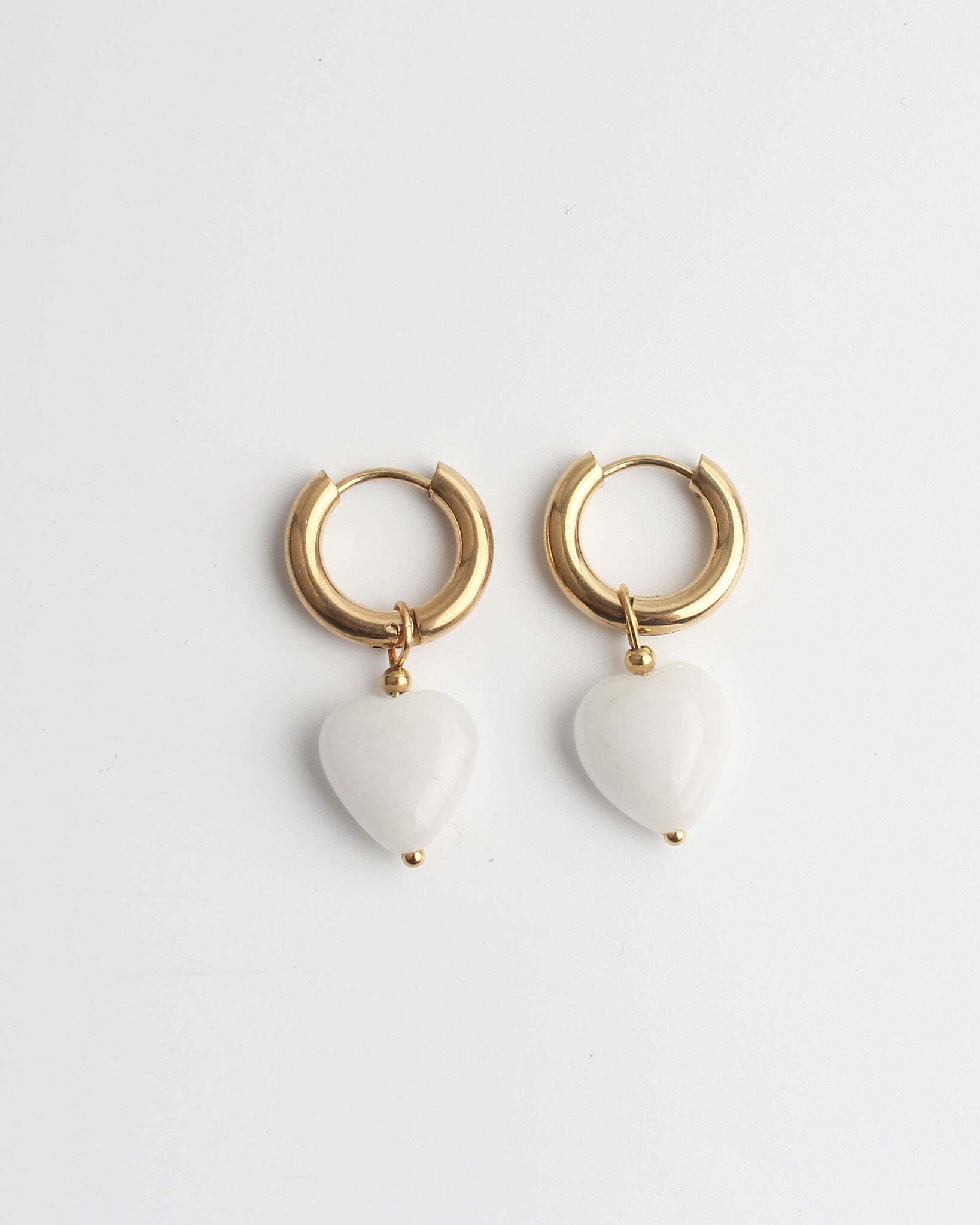 Para Siempre - Earrings - Natural Stone - Stainless Steel