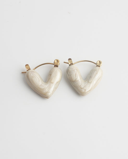 Heart - Earrings - Stainless Steel