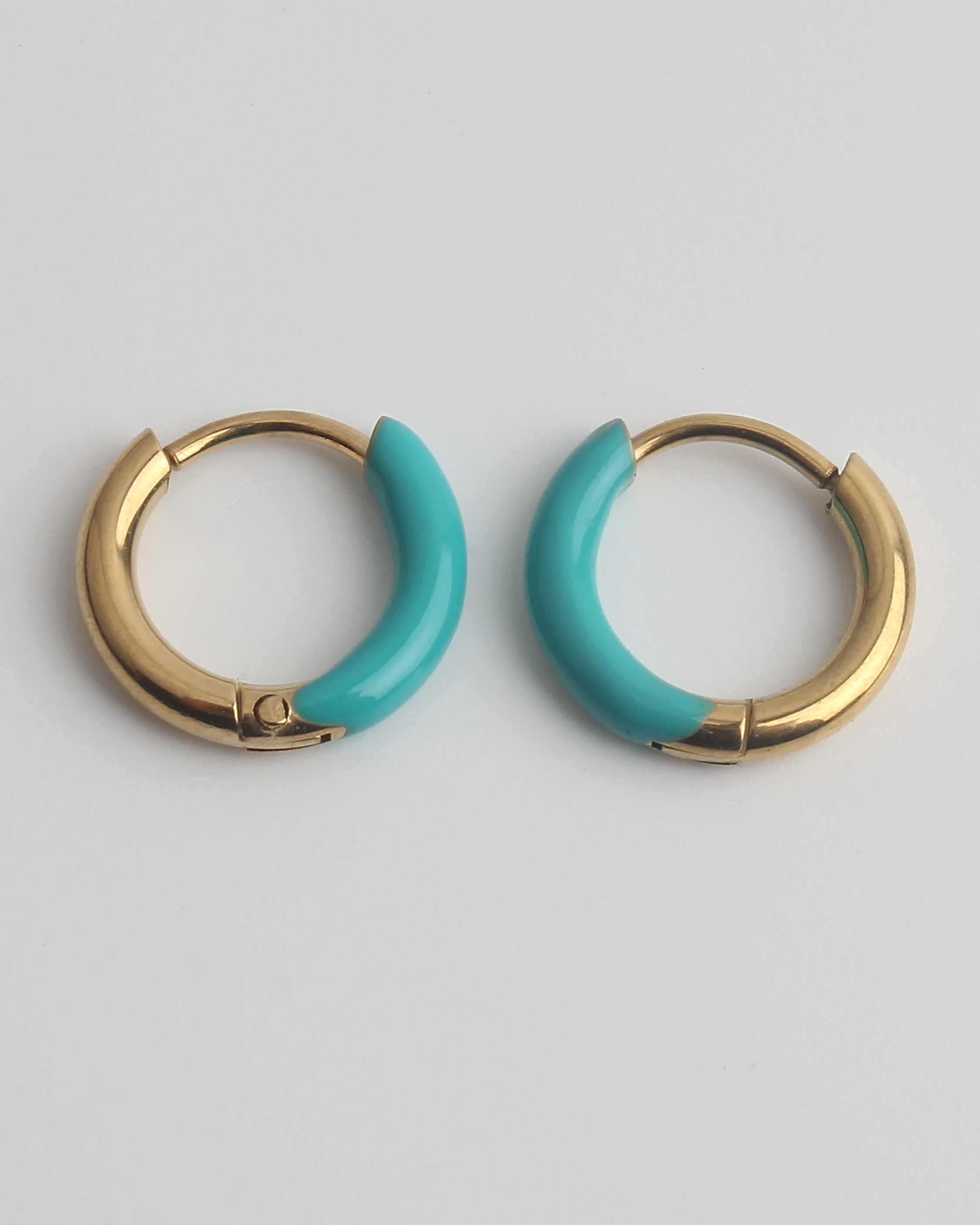 Tiny Happy Times - Earrings - Stainless Steel