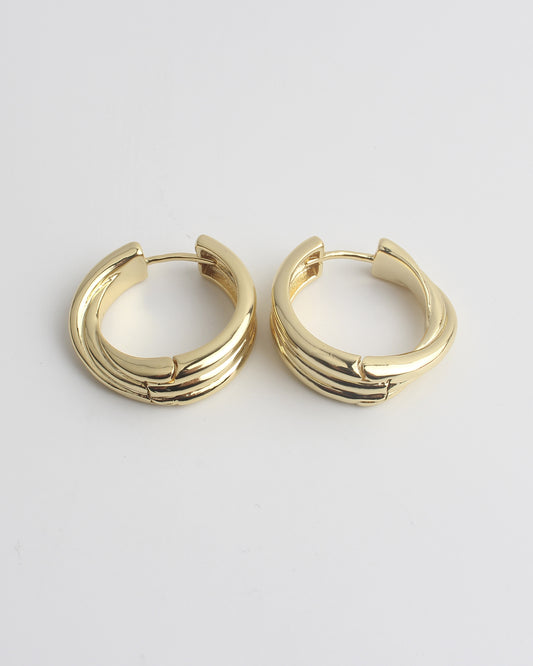 Nuria - Earrings - Plated