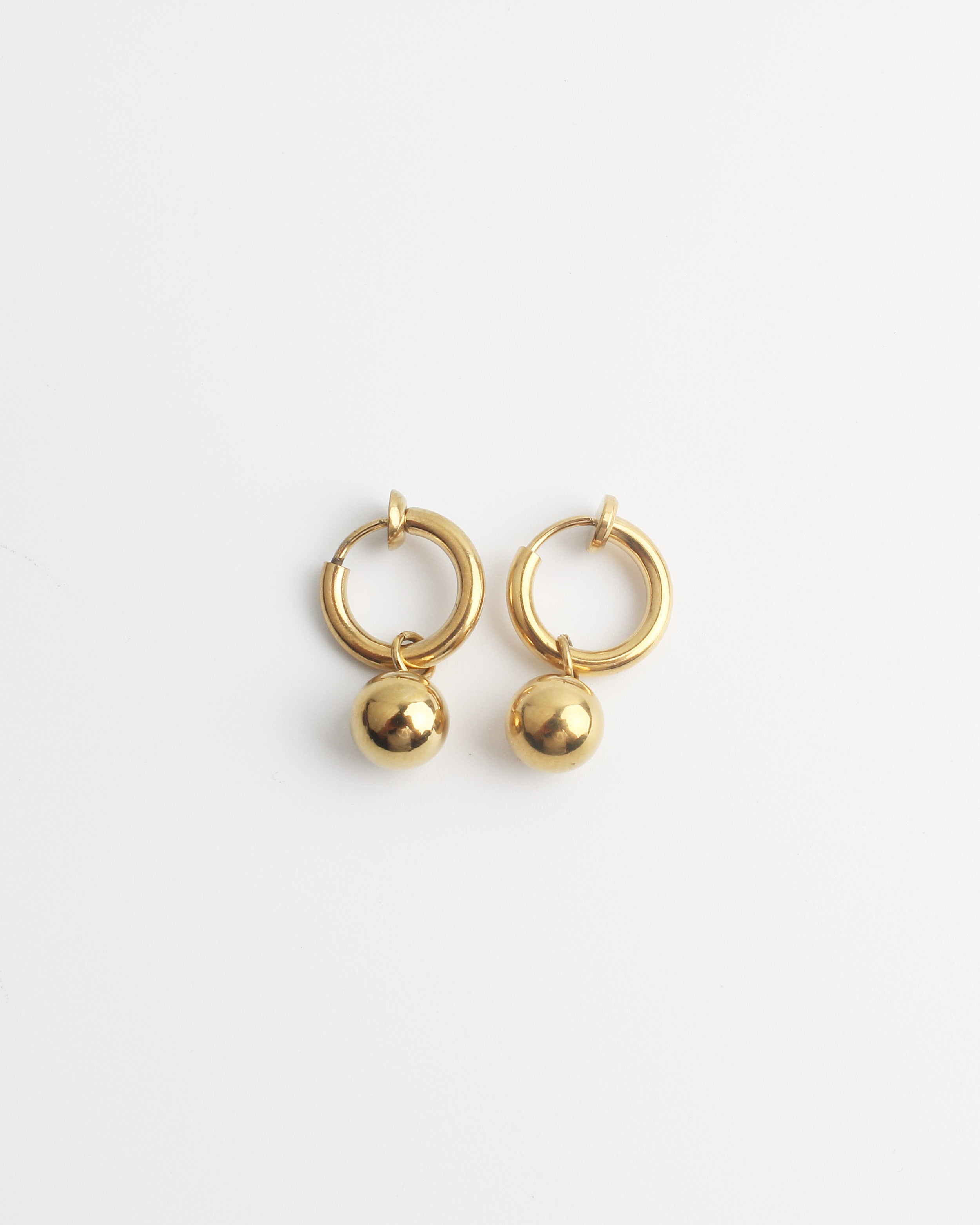 Desiré - Earrings - Clip On - Stainless Steel