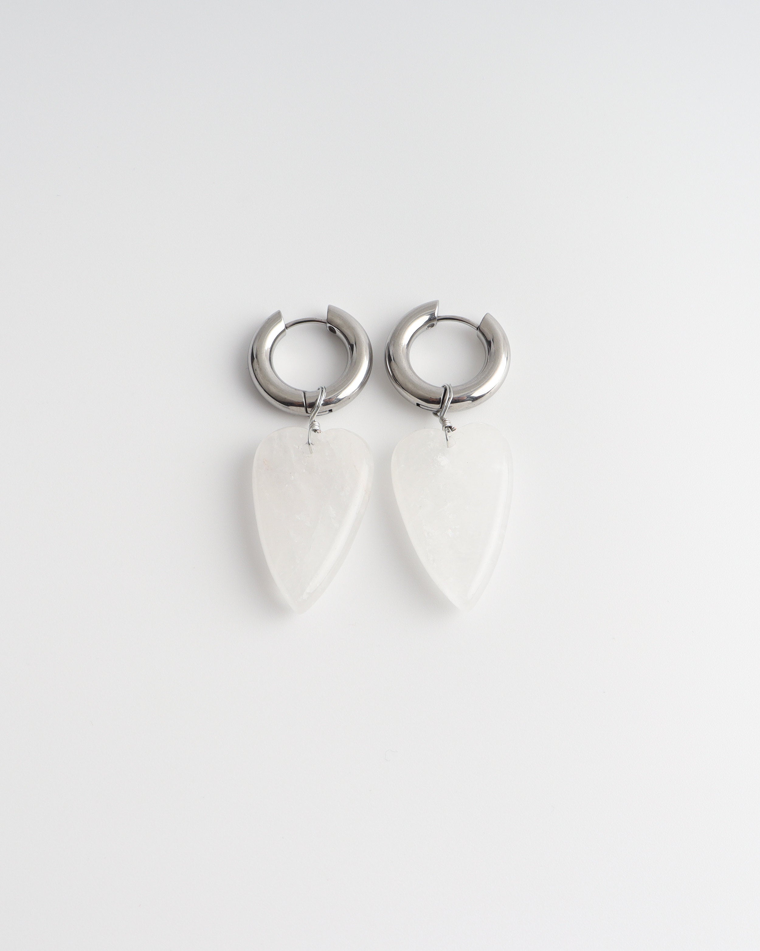 Louna - Earrings - Natural Stone - Stainless Steel