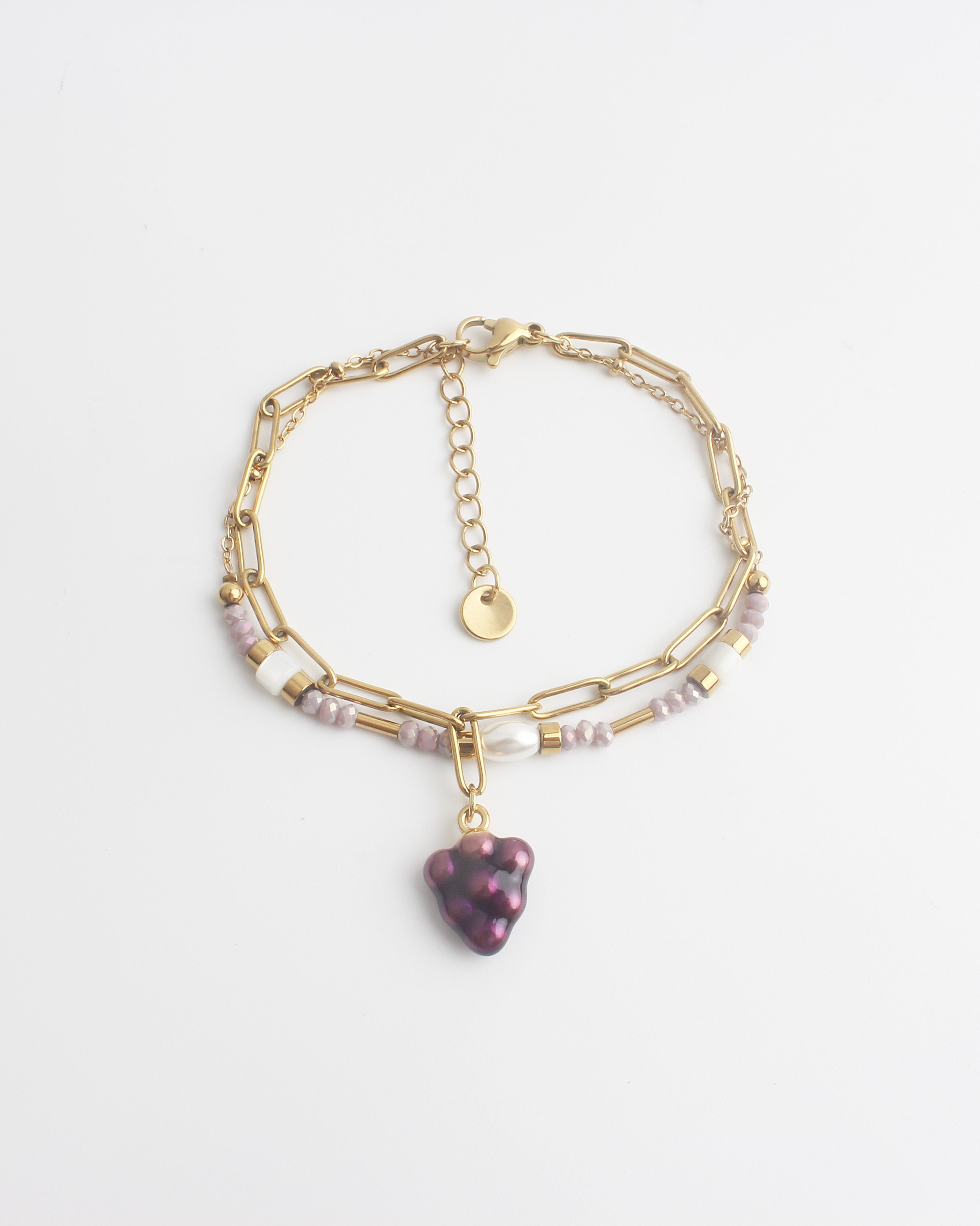 Fruity Grape - Bracelet - Stainless Steel
