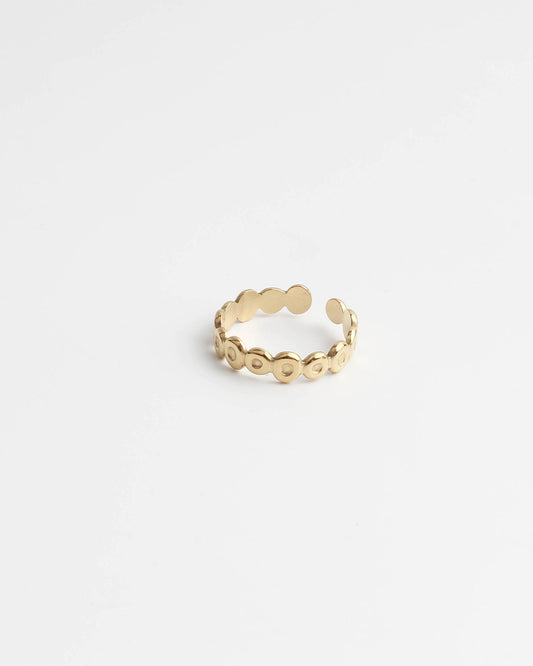 Olive - Ring - Stainless Steel - Adjustable