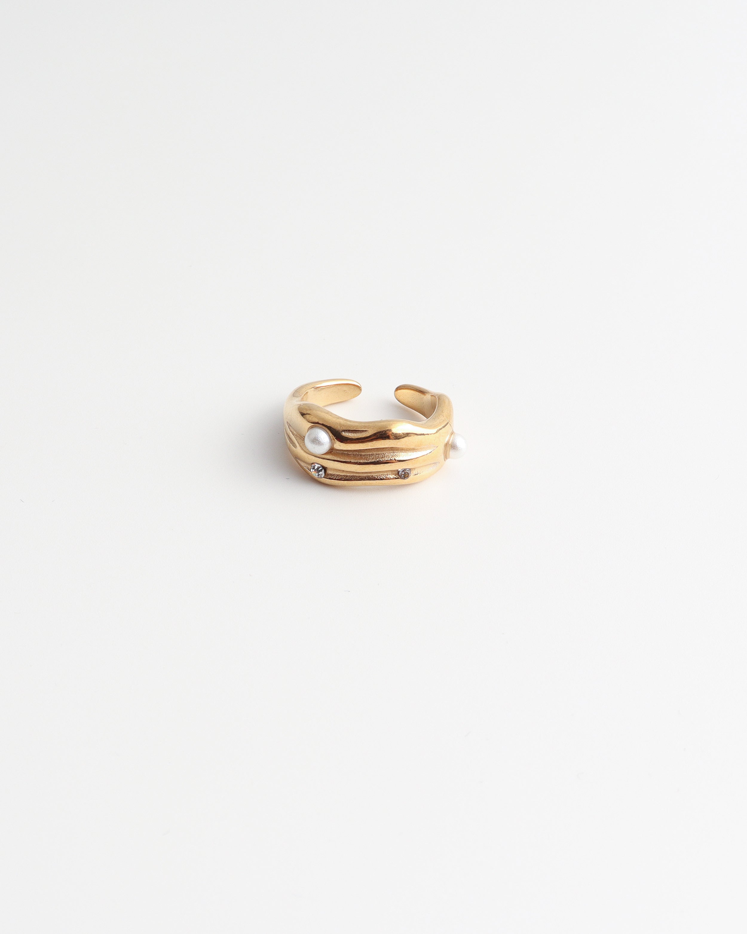 Angelique - Ring - Stainless Steel - Adjustable