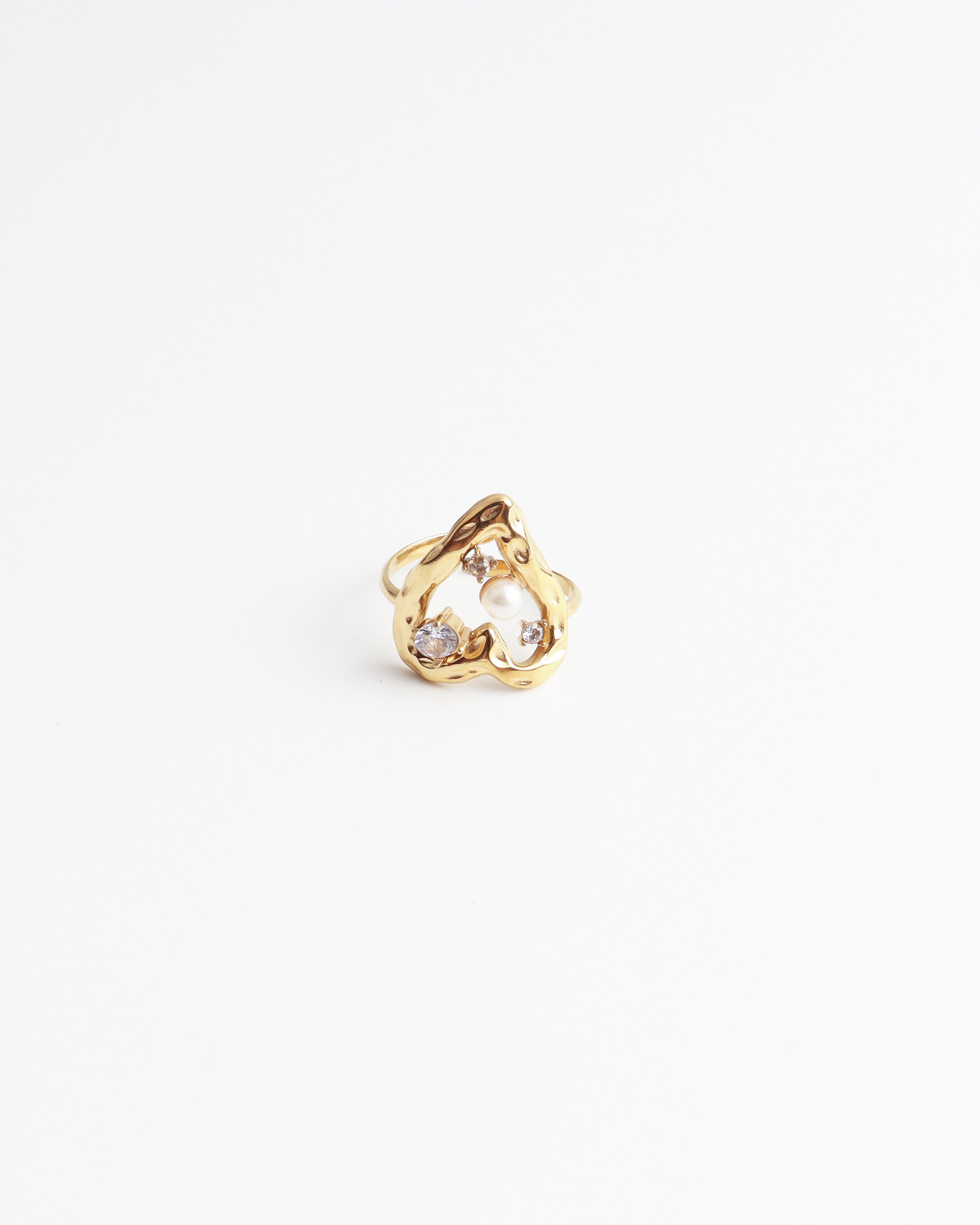 Theodora  - Ring - Stainless Steel - Adjustable