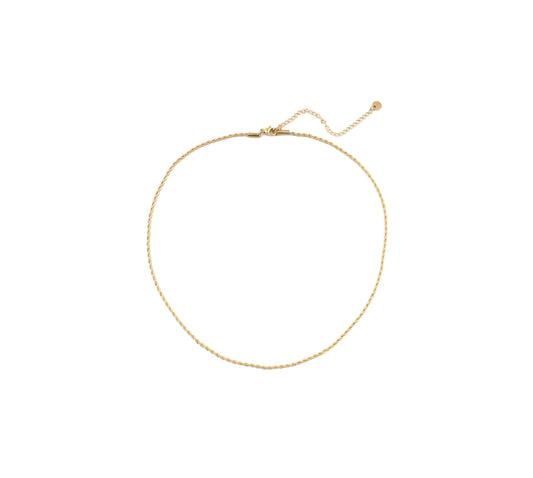 Twisted - Necklace - Stainless Steel