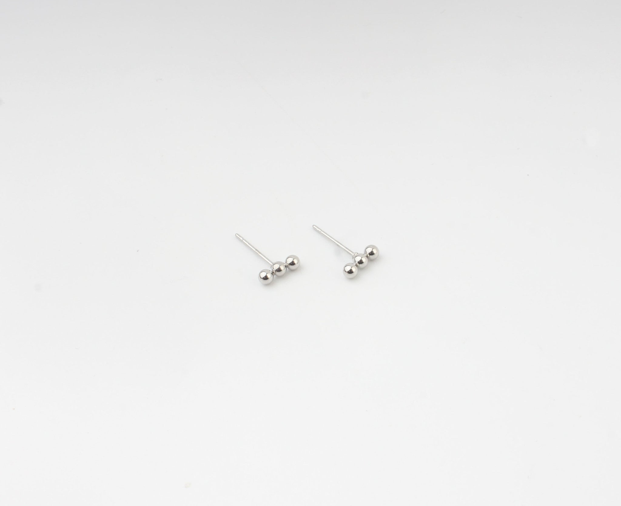 3 Dots - Studs - Earrings - Stainless Steel