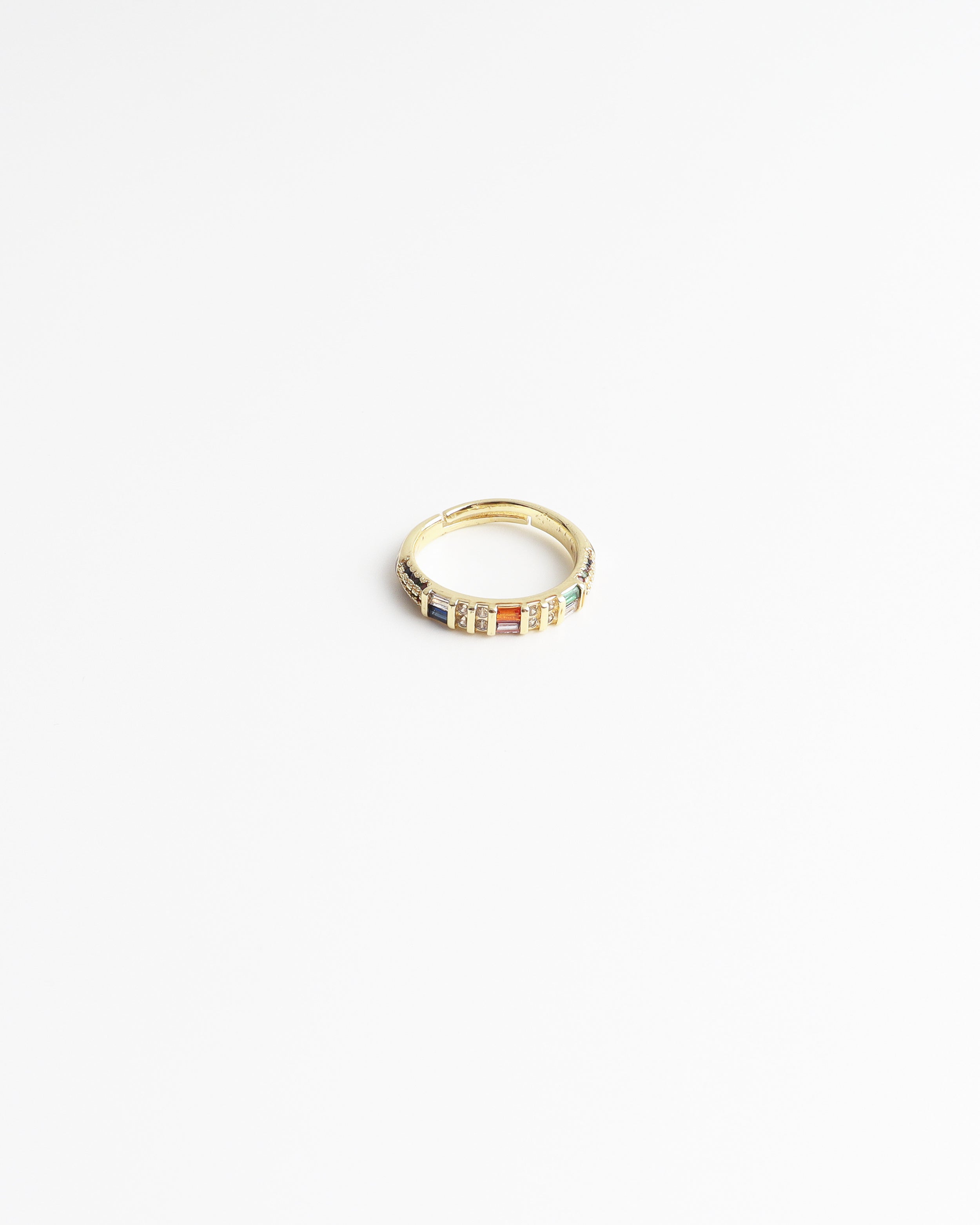 Put a ring on it - Ring - Multicolor - Gold-plated - Adjustable