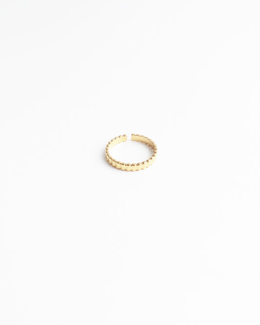 Mika - Ring - Stainless Steel - Adjustable