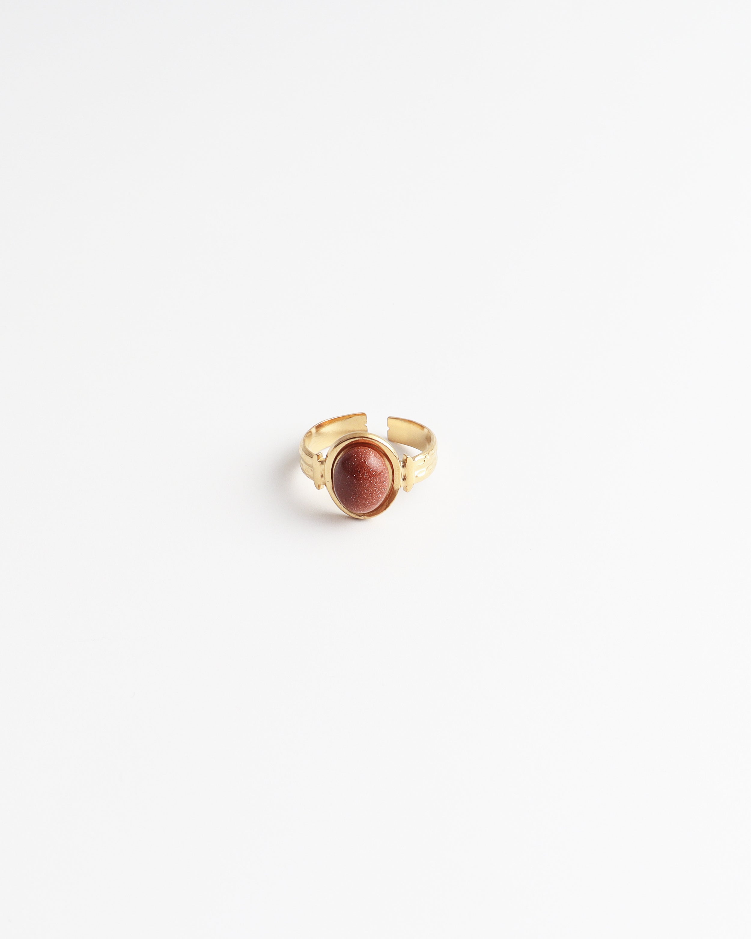 Megane - Ring - Stainless Steel - Adjustable