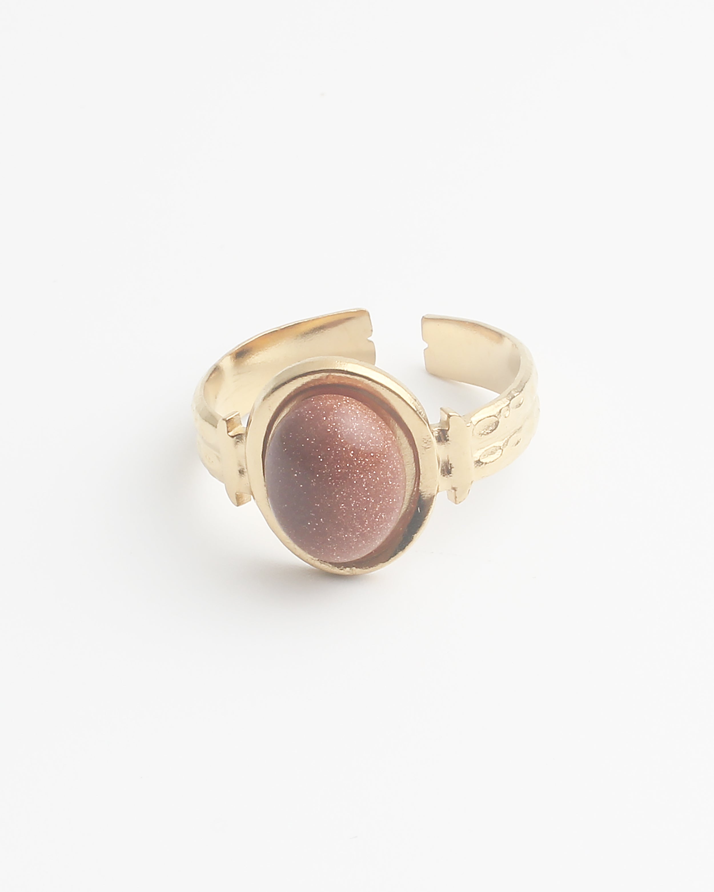 Megane - Ring - Stainless Steel - Adjustable