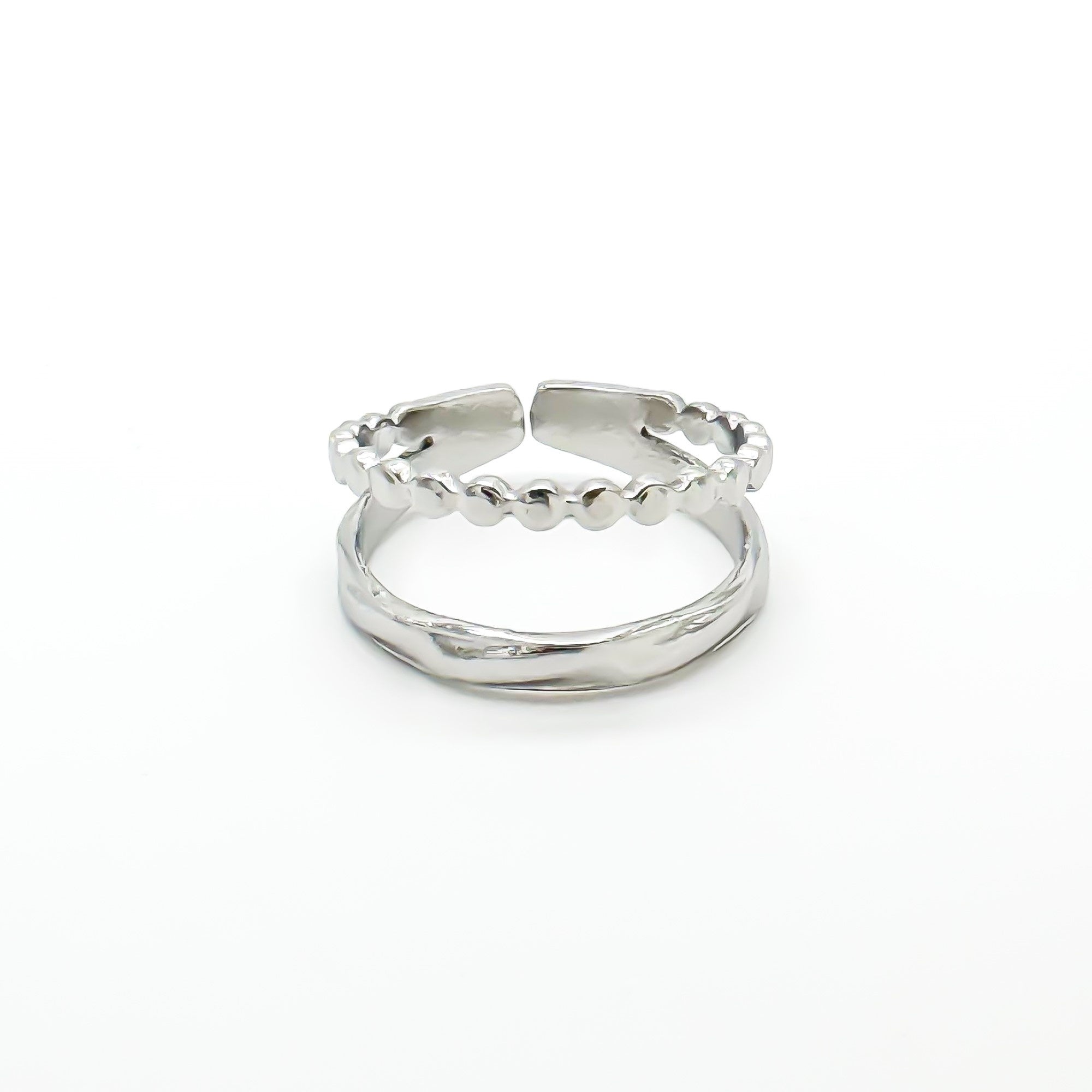 Remi - Ring - Stainless Steel - Adjustable