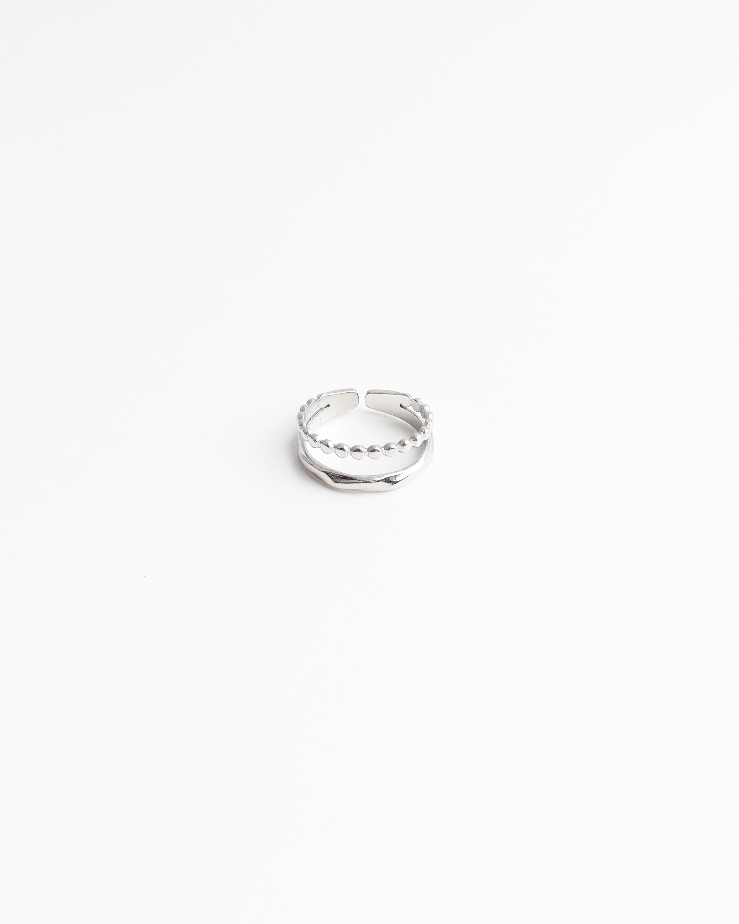 Remi - Ring - Stainless Steel - Adjustable