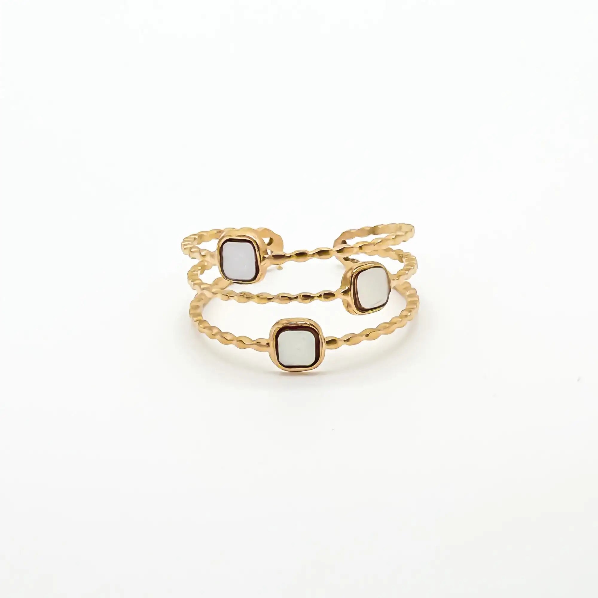 Shell - Ring - Stainless Steel - Adjustable