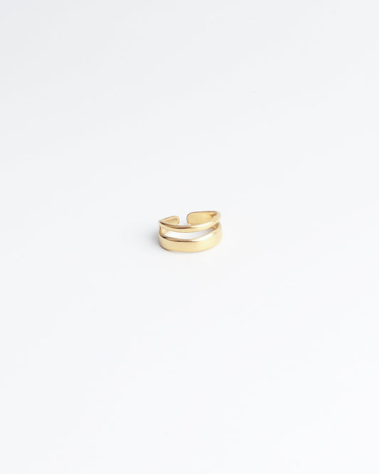 Bailey - Ring - Stainless Steel - Adjustable