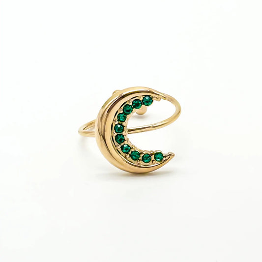 Once In A Moon - Ring - Stainless Steel
