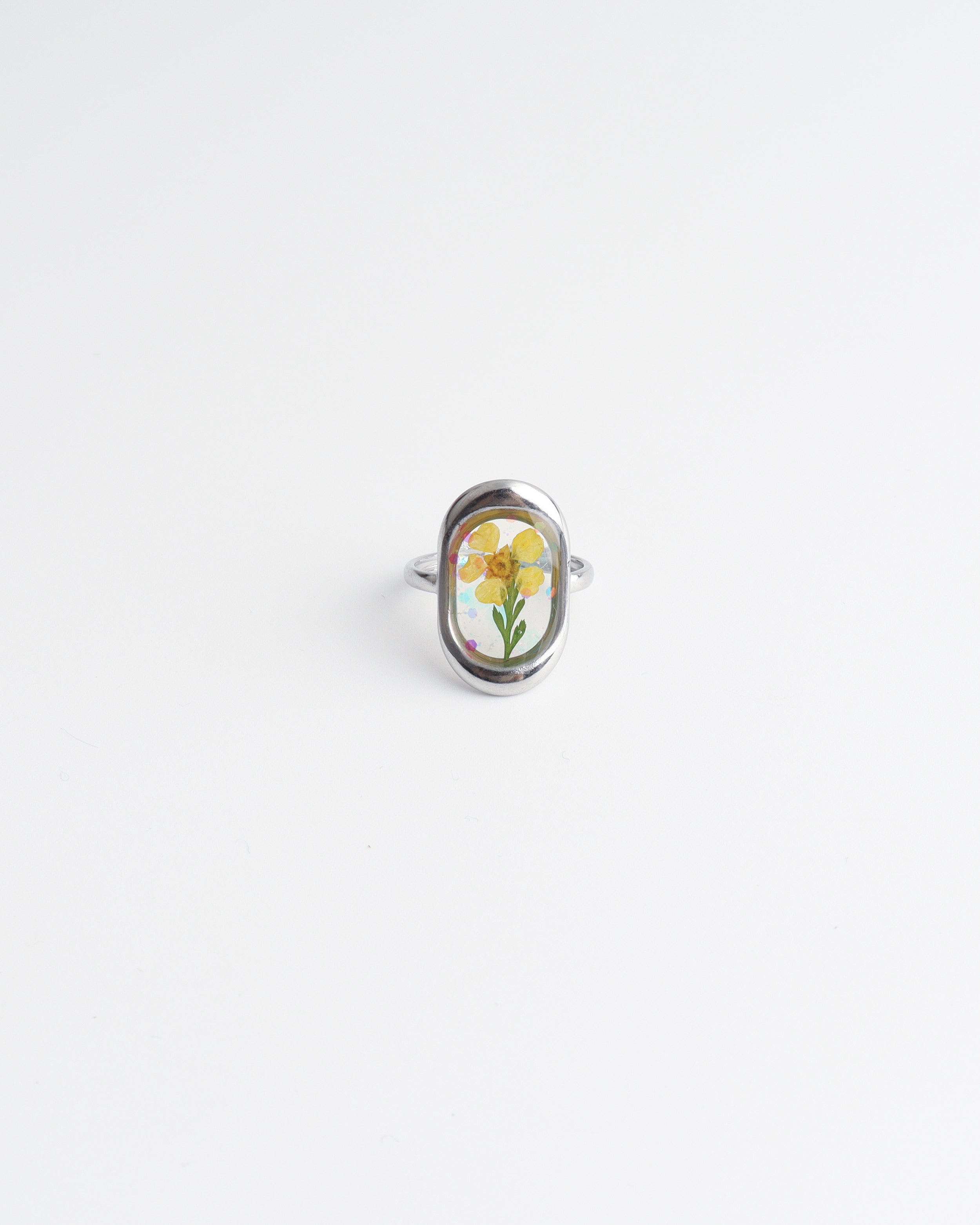 Violet - Ring - Stainless Steel - Adjustable