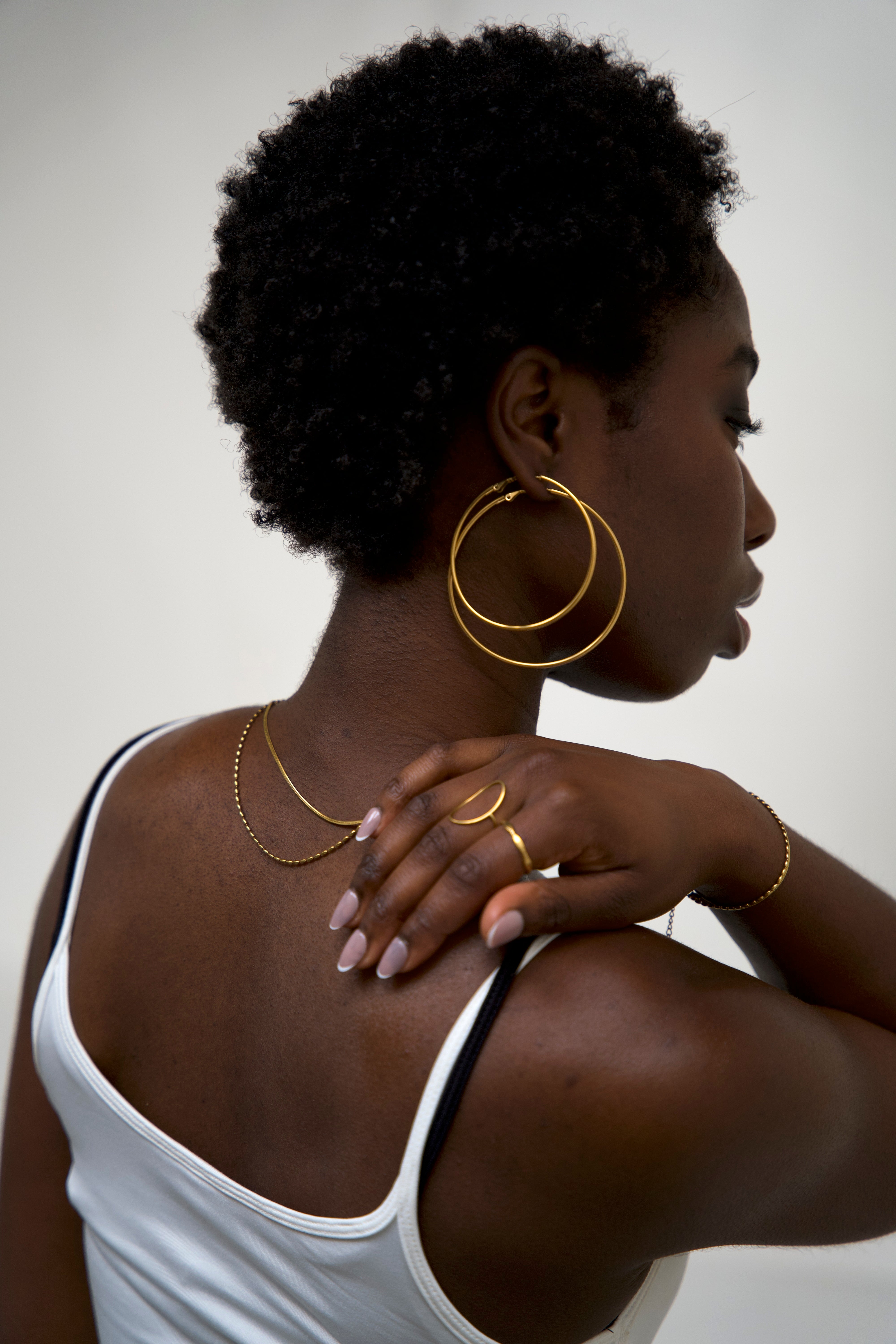Basic hoops - Earrings - Stainless Steel