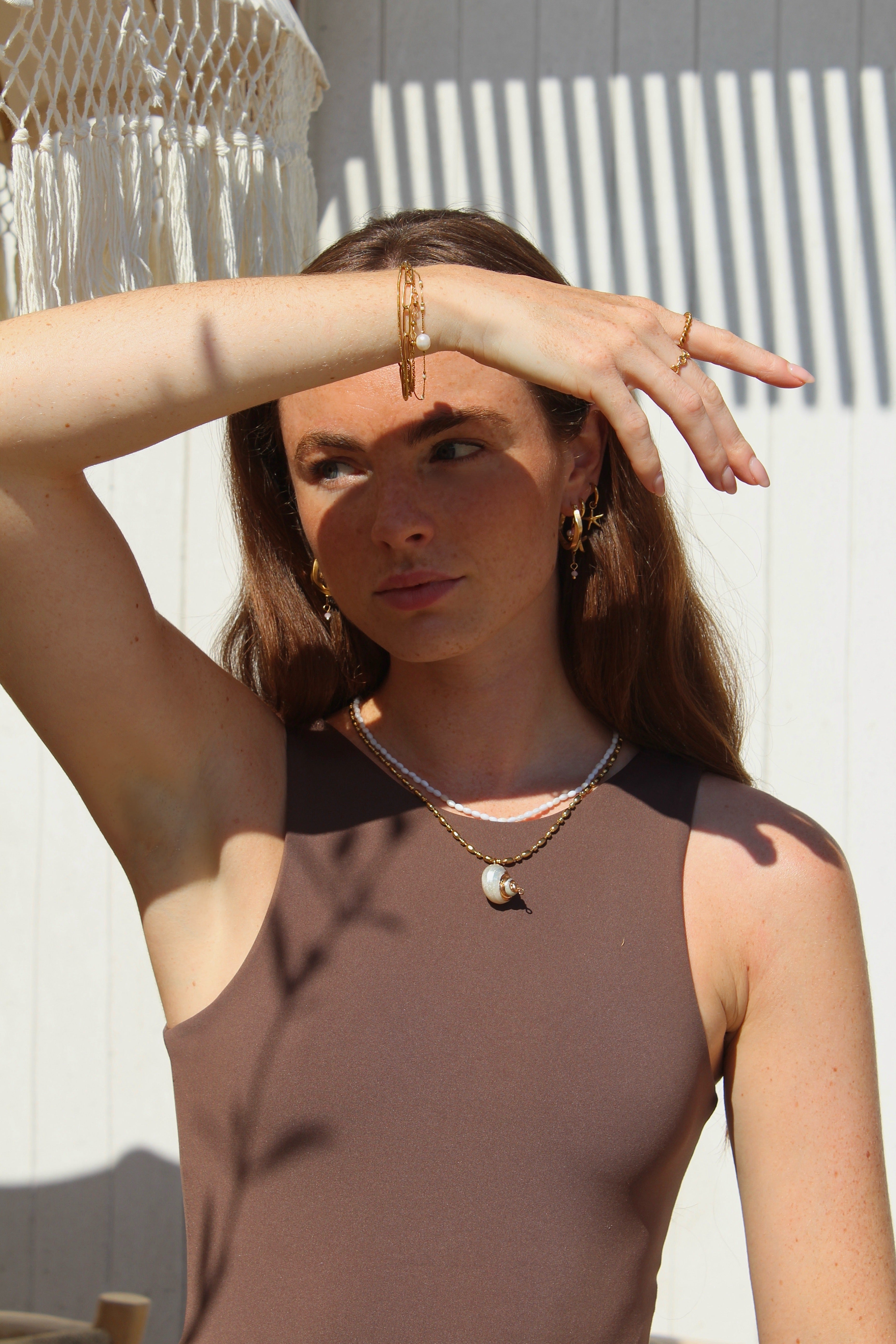 Sea Shell - Necklace - Stainless Steel