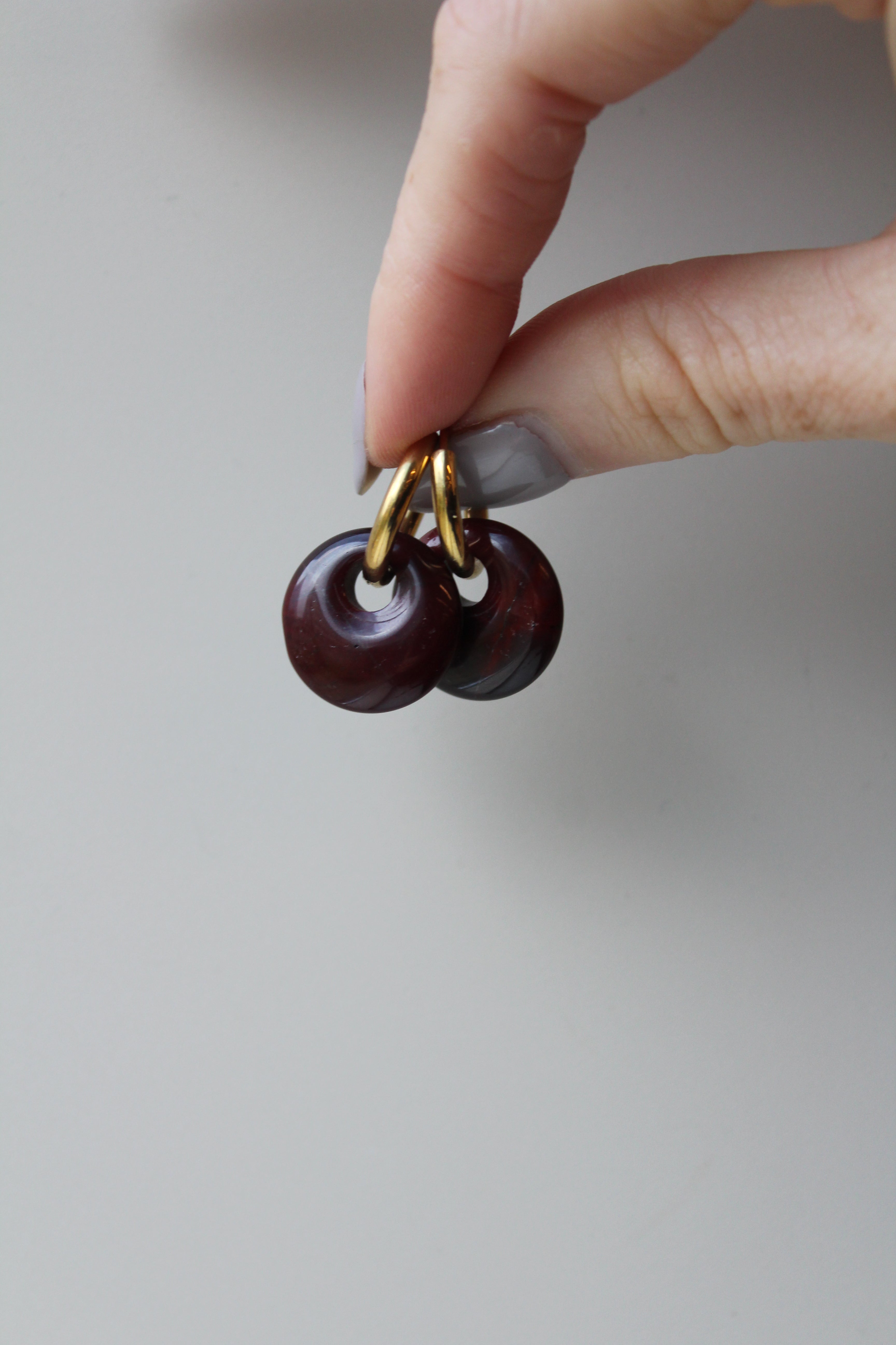 Isadora - Earrings - Natural Stone - Stainless Steel