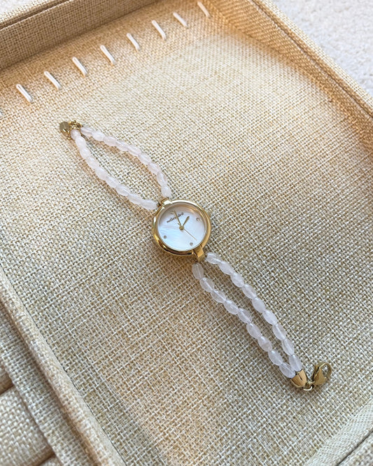 Rose - Watch – Natural Stone - Stainless Steel