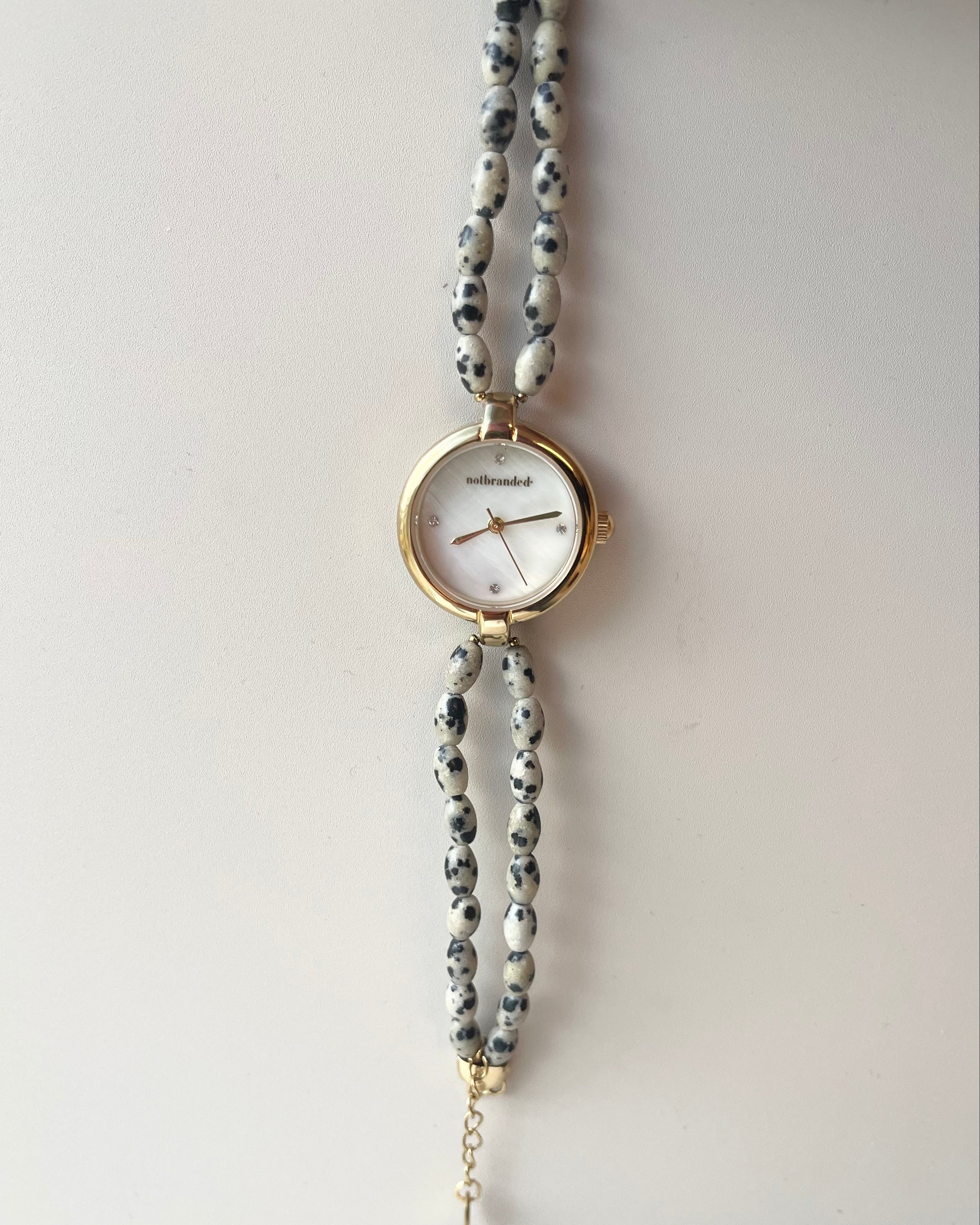 Noelia - Watch – Natural Stone - Stainless Steel