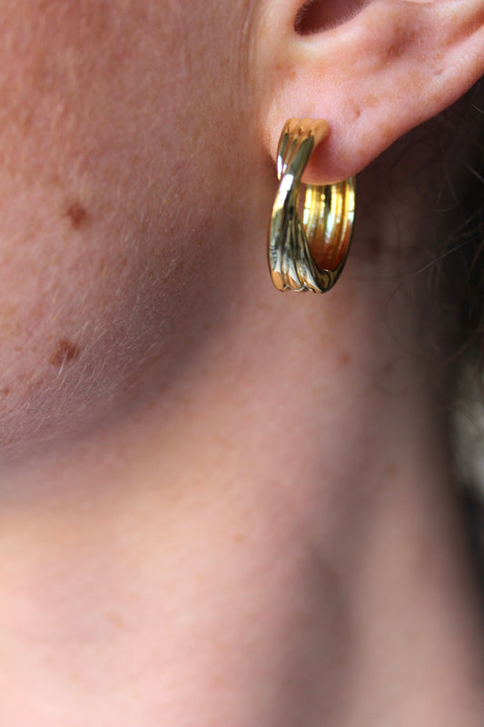 Nuria - Earrings - Plated