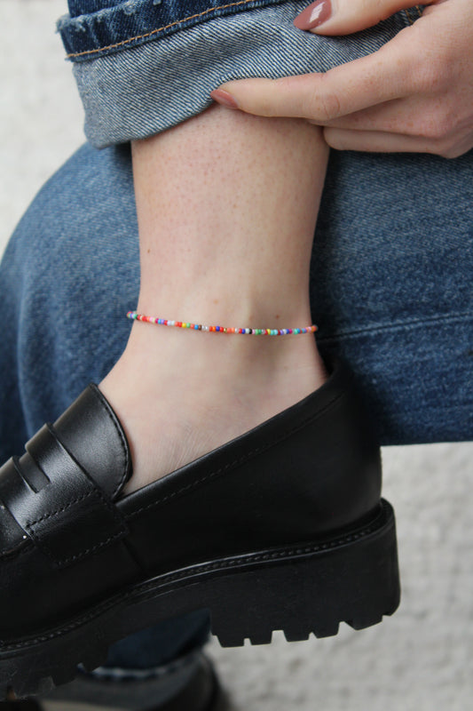 Amije - Ankle Bracelet - Stainless Steel