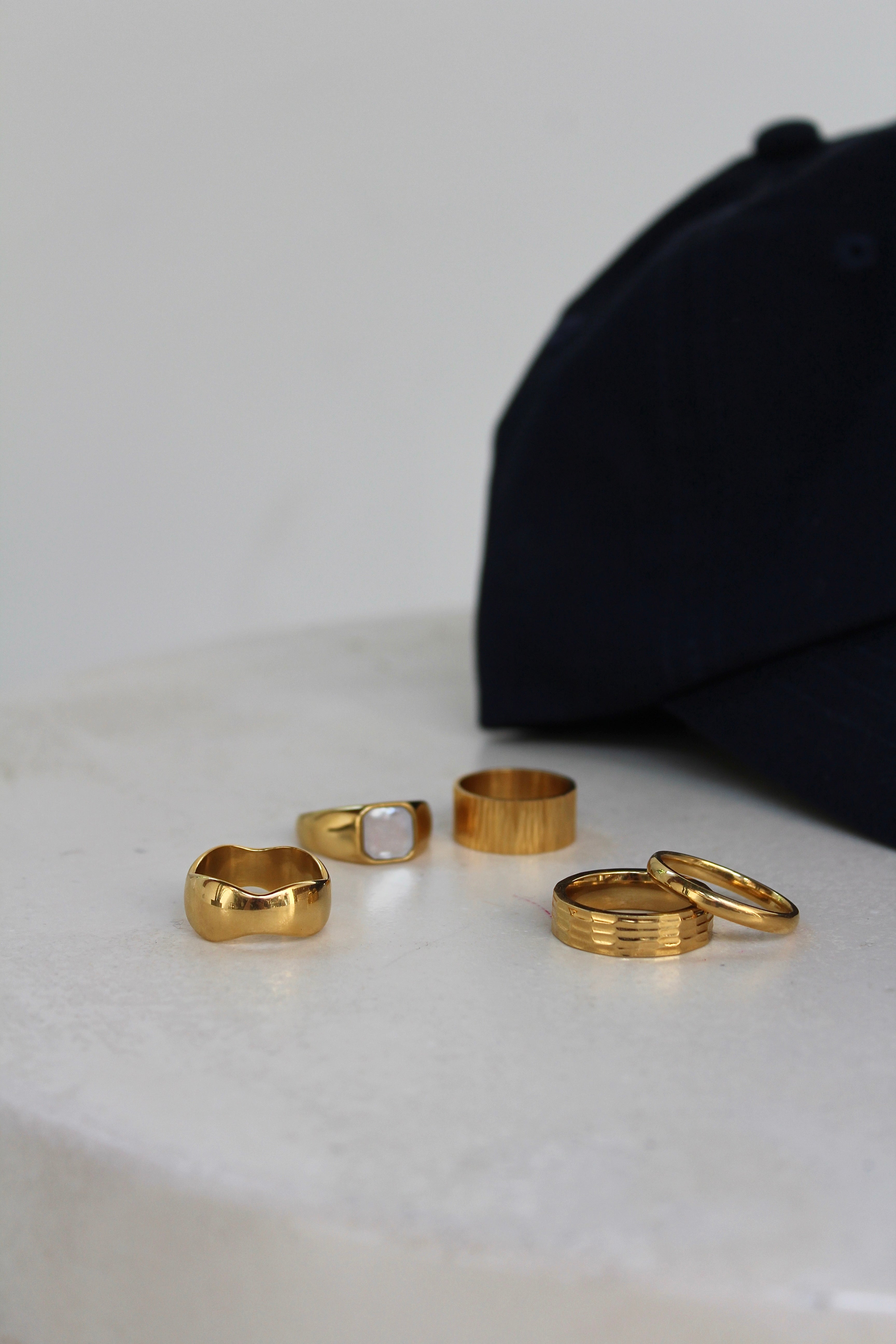 Wavey - Ring - Stainless Steel