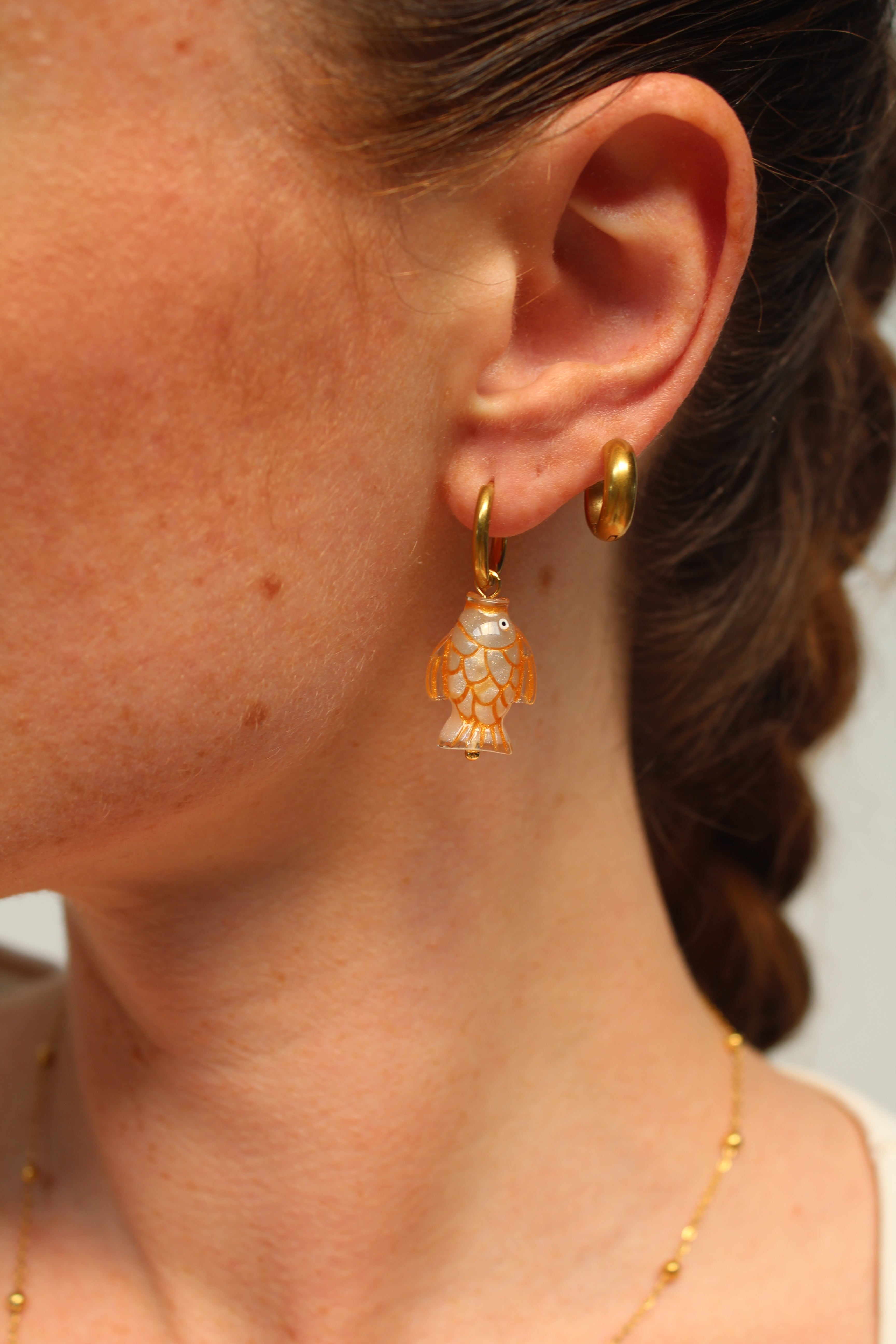 Carper - Earrings - Stainless Steel