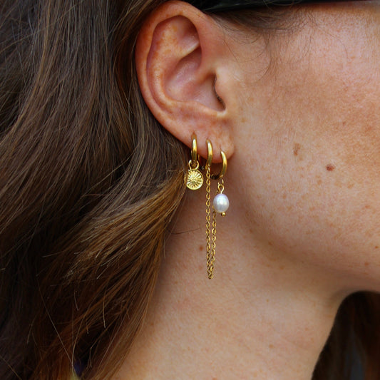 Le Tournesol - Earrings - Stainless Steel