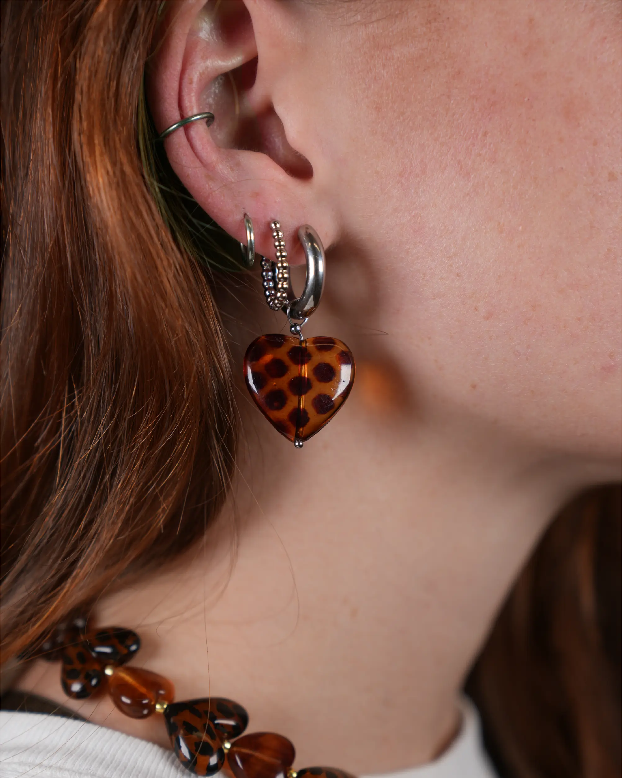 Ambre - Earrings - Stainless Steel