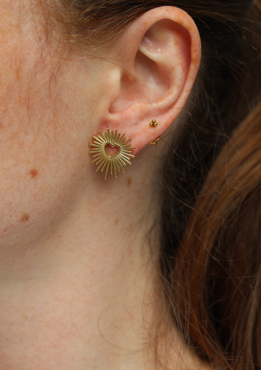 Nykia - Studs - Earrings - Stainless Steel