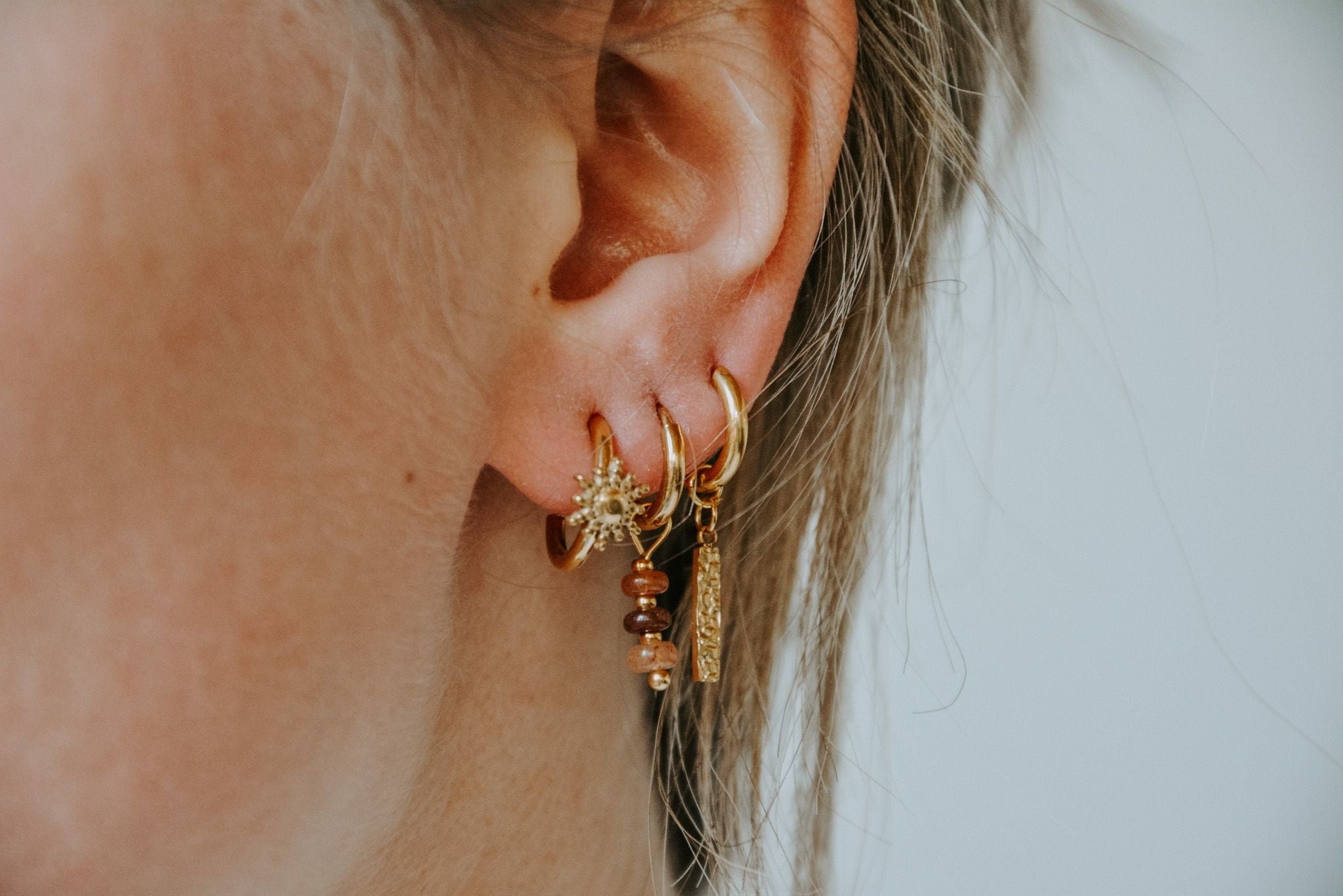 Olli - Earrings - Stainless Steel
