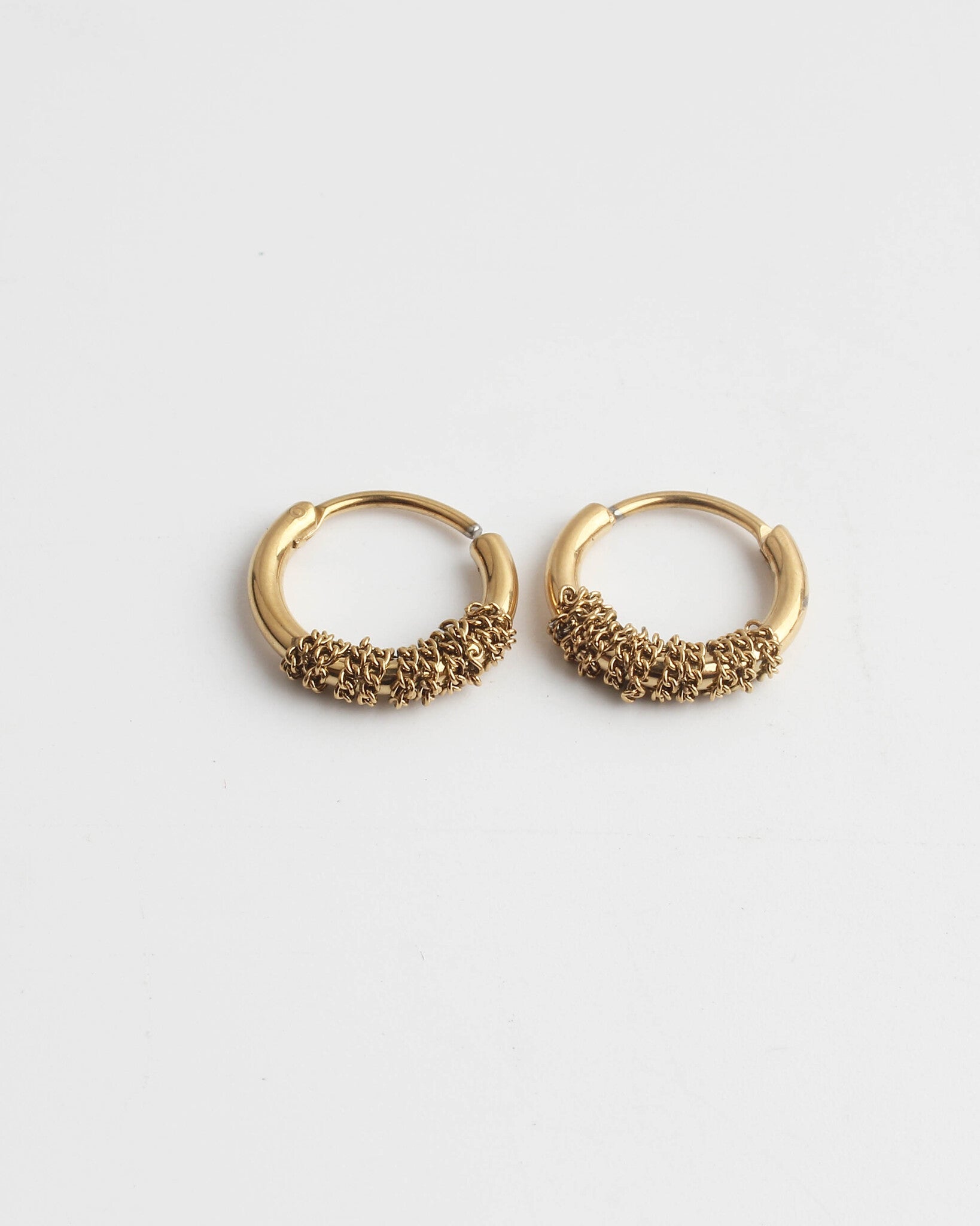 Turned - Earrings - Stainless Steel