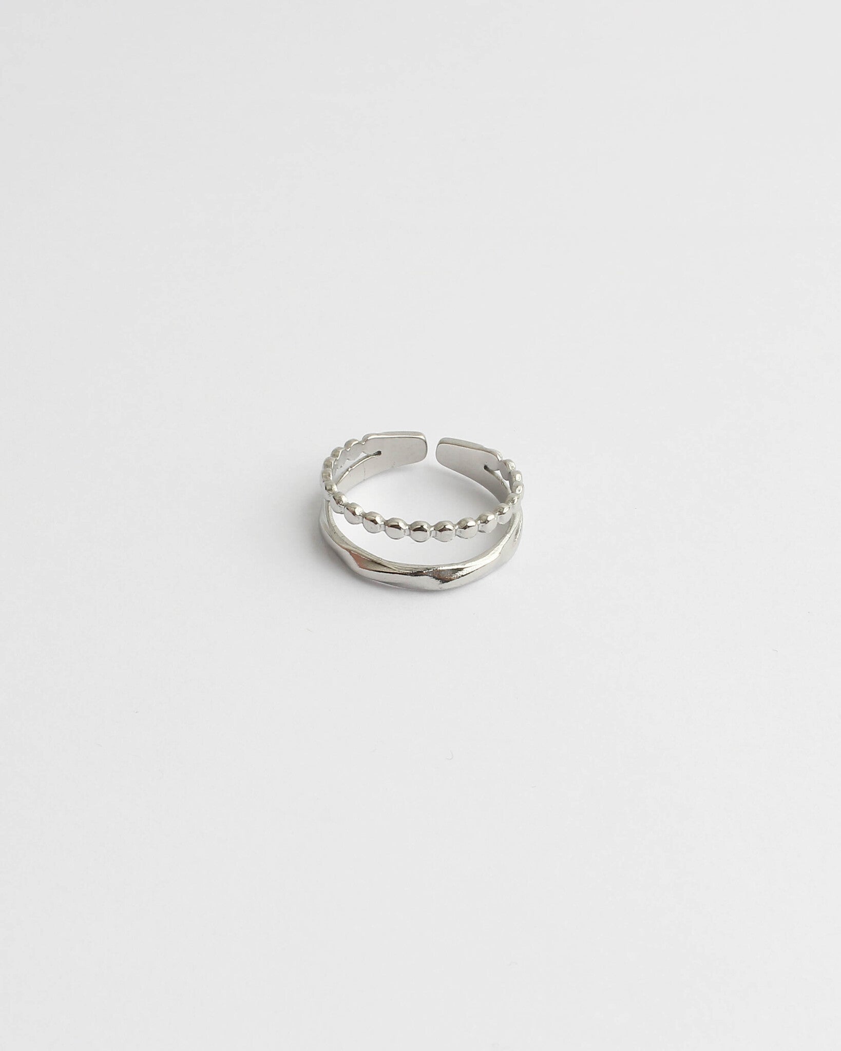 Remi - Ring - Stainless Steel - Adjustable