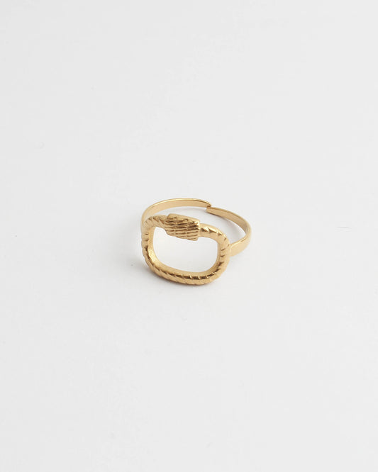 Ava - Ring - Stainless Steel - Adjustable