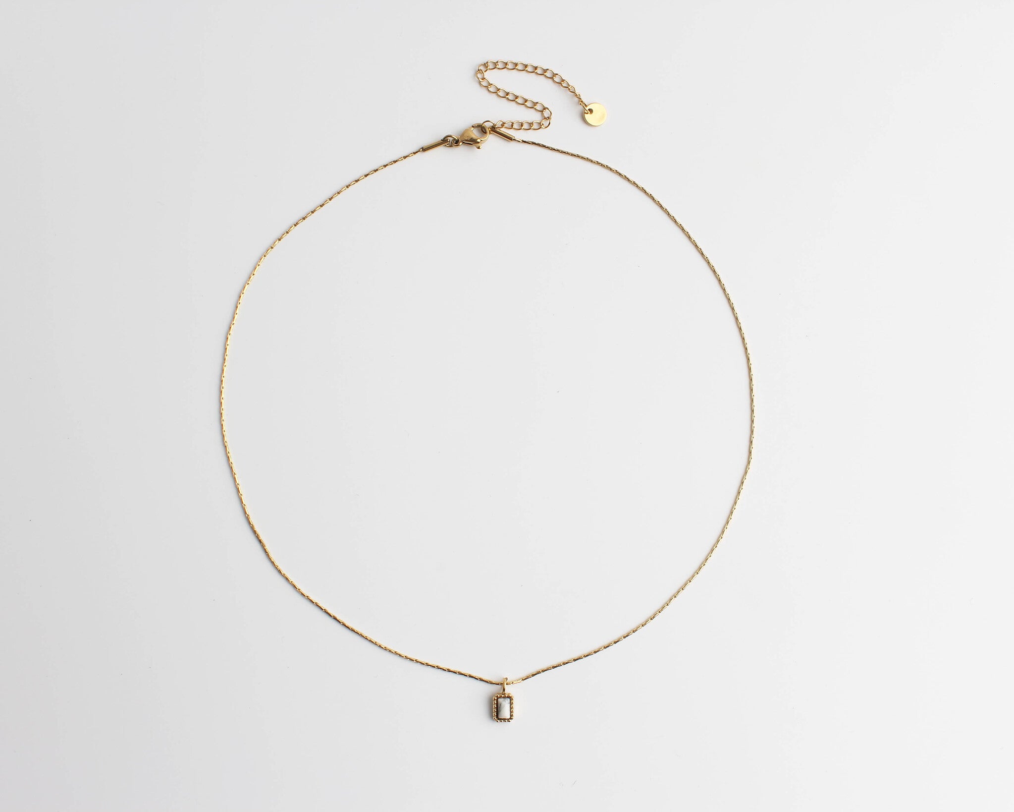 Karma - Necklace - Stainless Steel