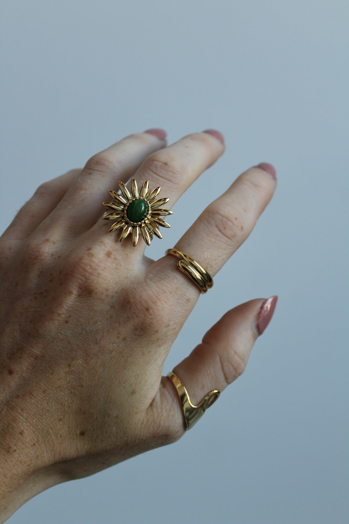Norell - Ring - Stainless Steel - Adjustable
